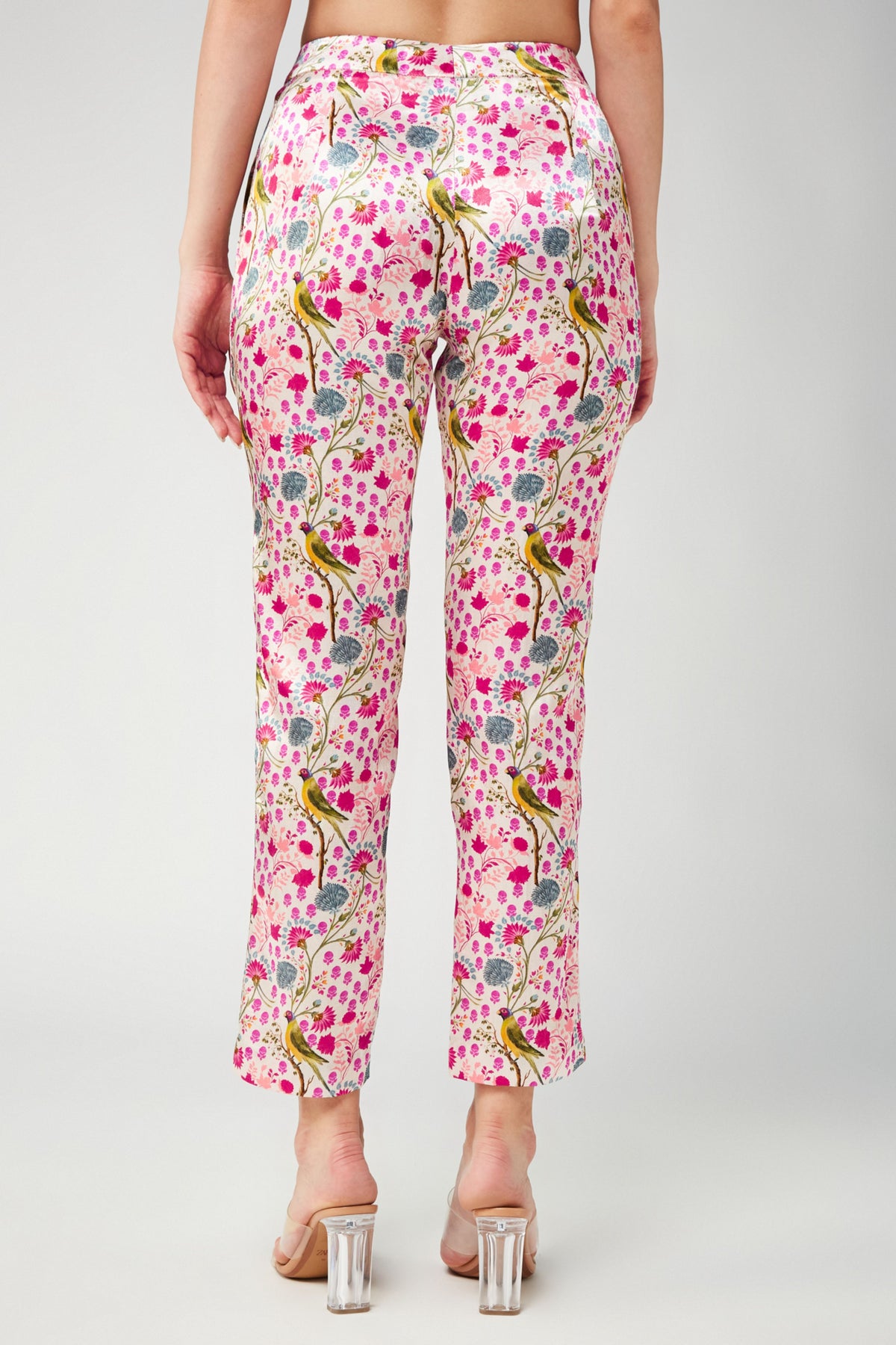 Pink Parrot Mashroo Narrow Pants