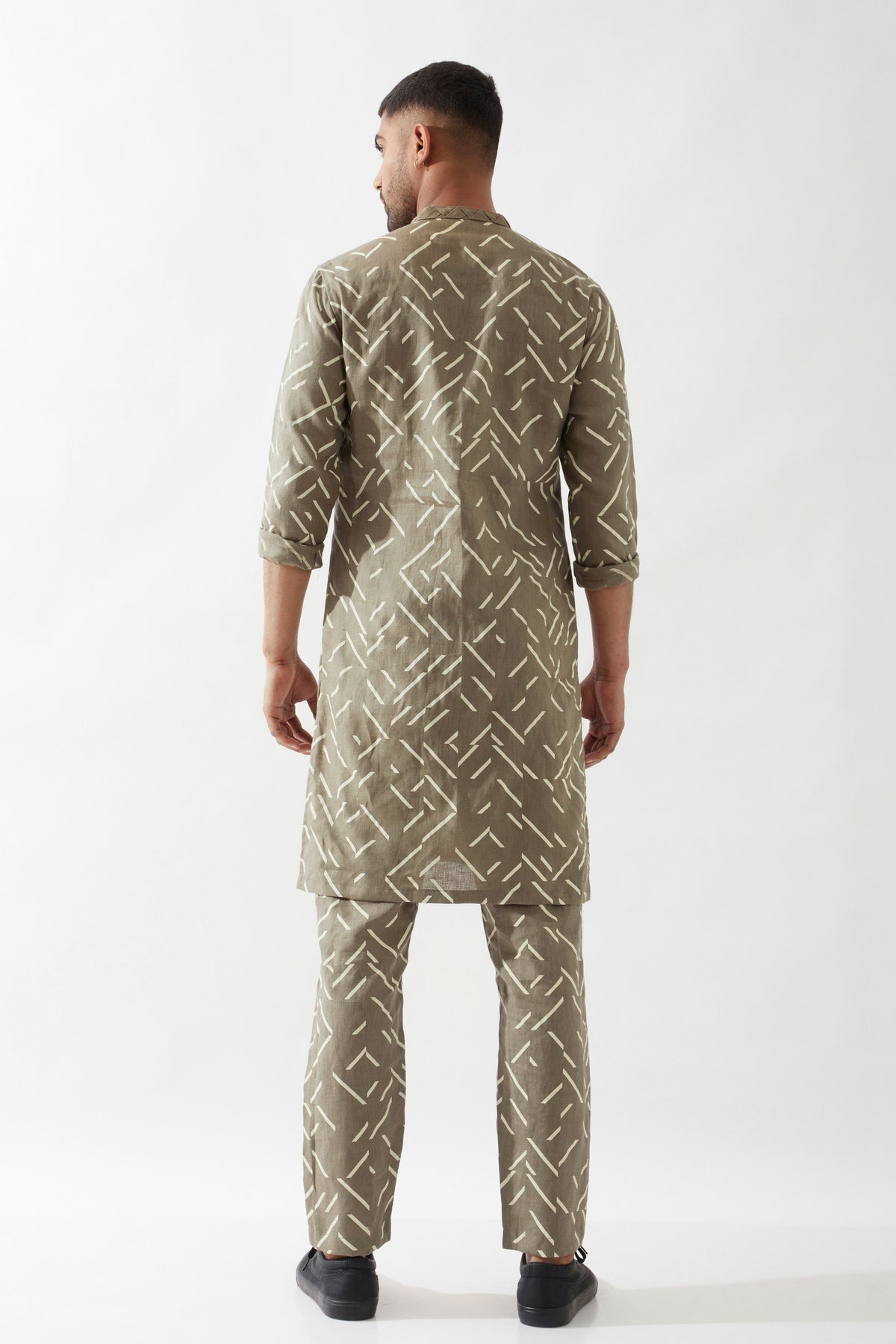 Aiden Pathway Olive Kurta Set