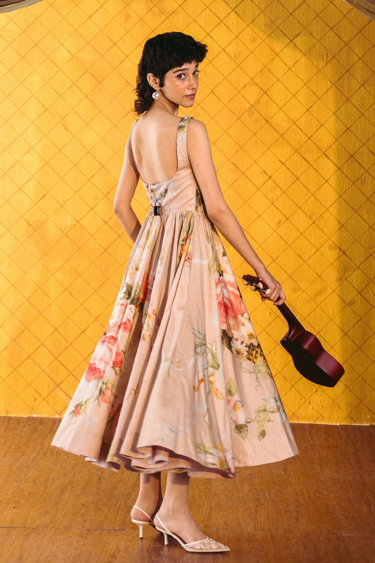 Hazel Embroidered Dress