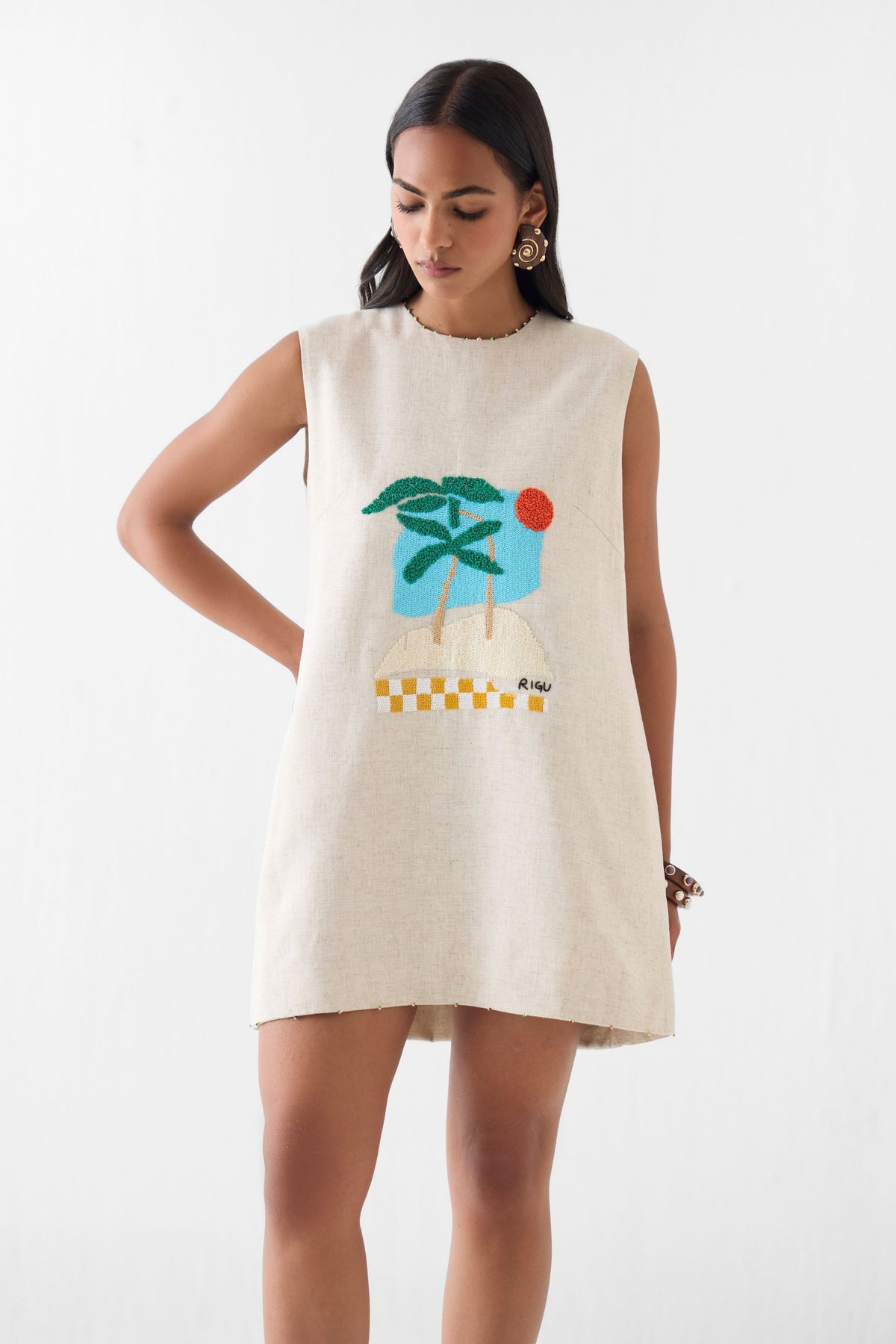 Sahara Day Short Dress