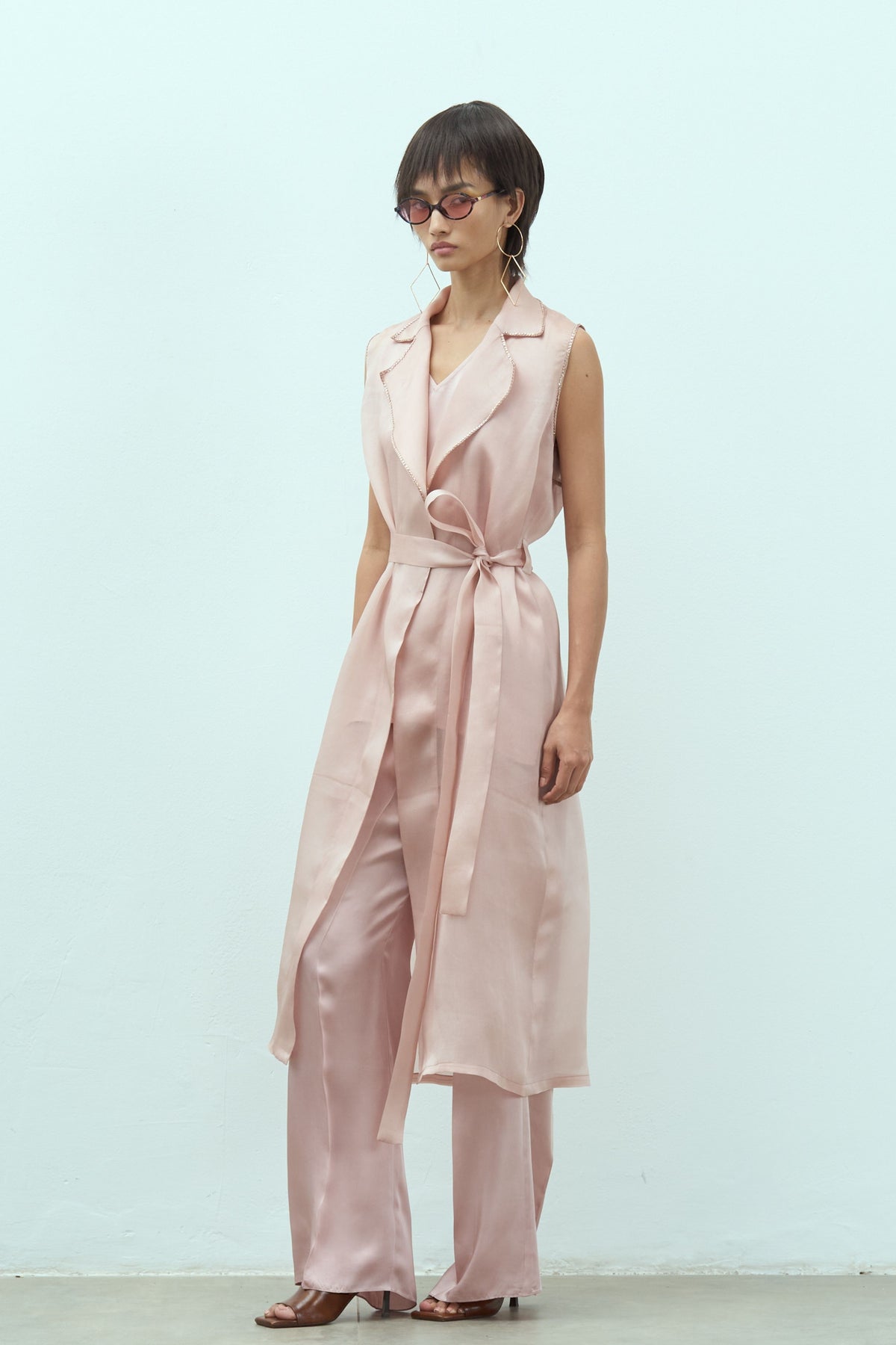Nude Rose Zinnia Set