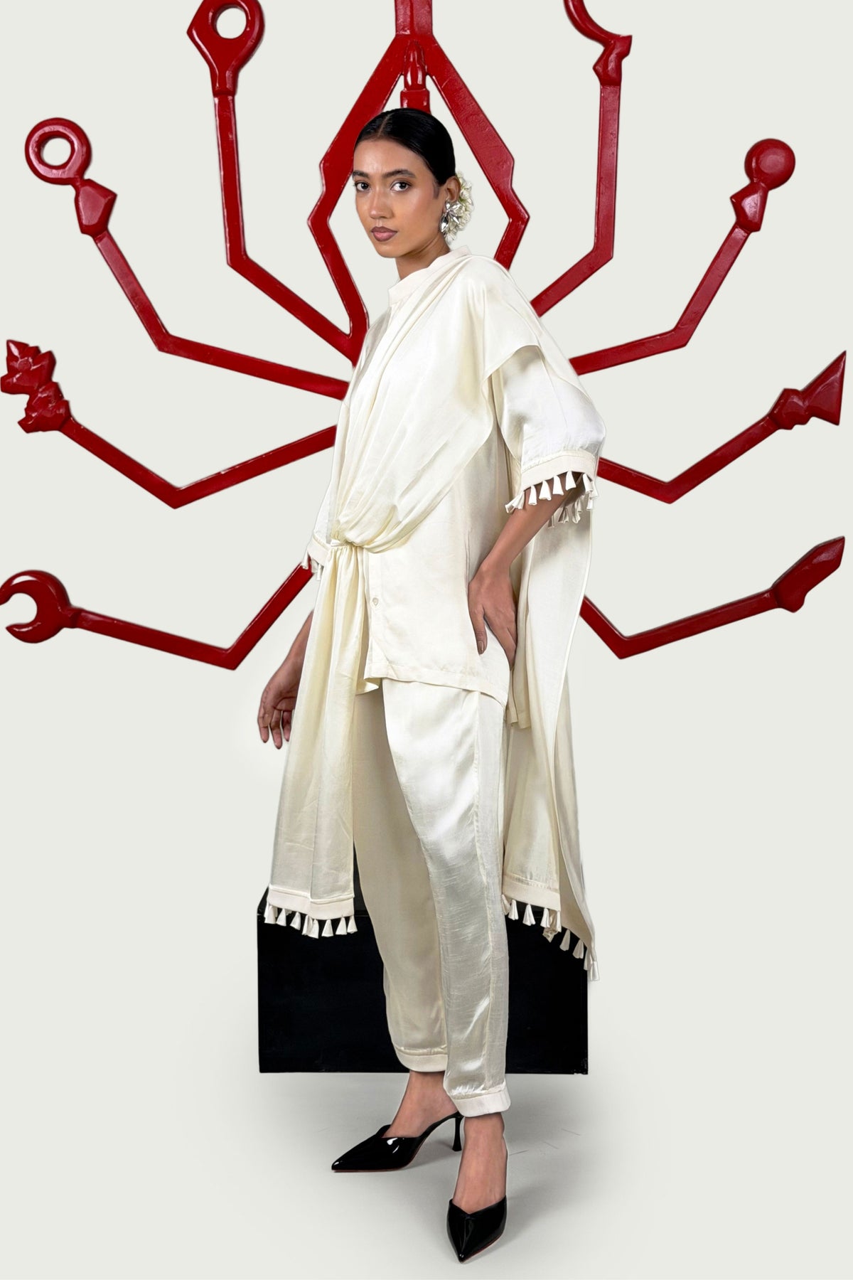 Ivory Kaya Co-Ord Set