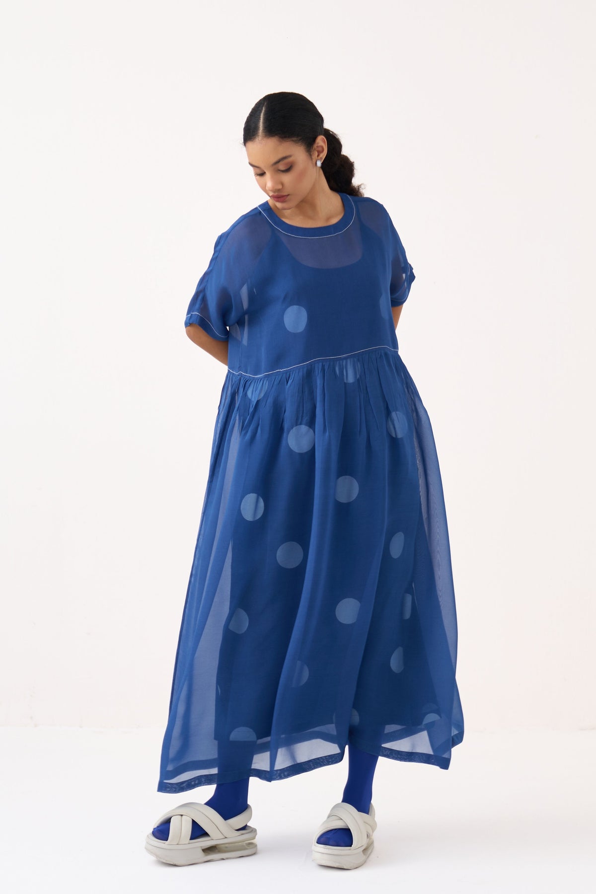 Yoke Gather Dress