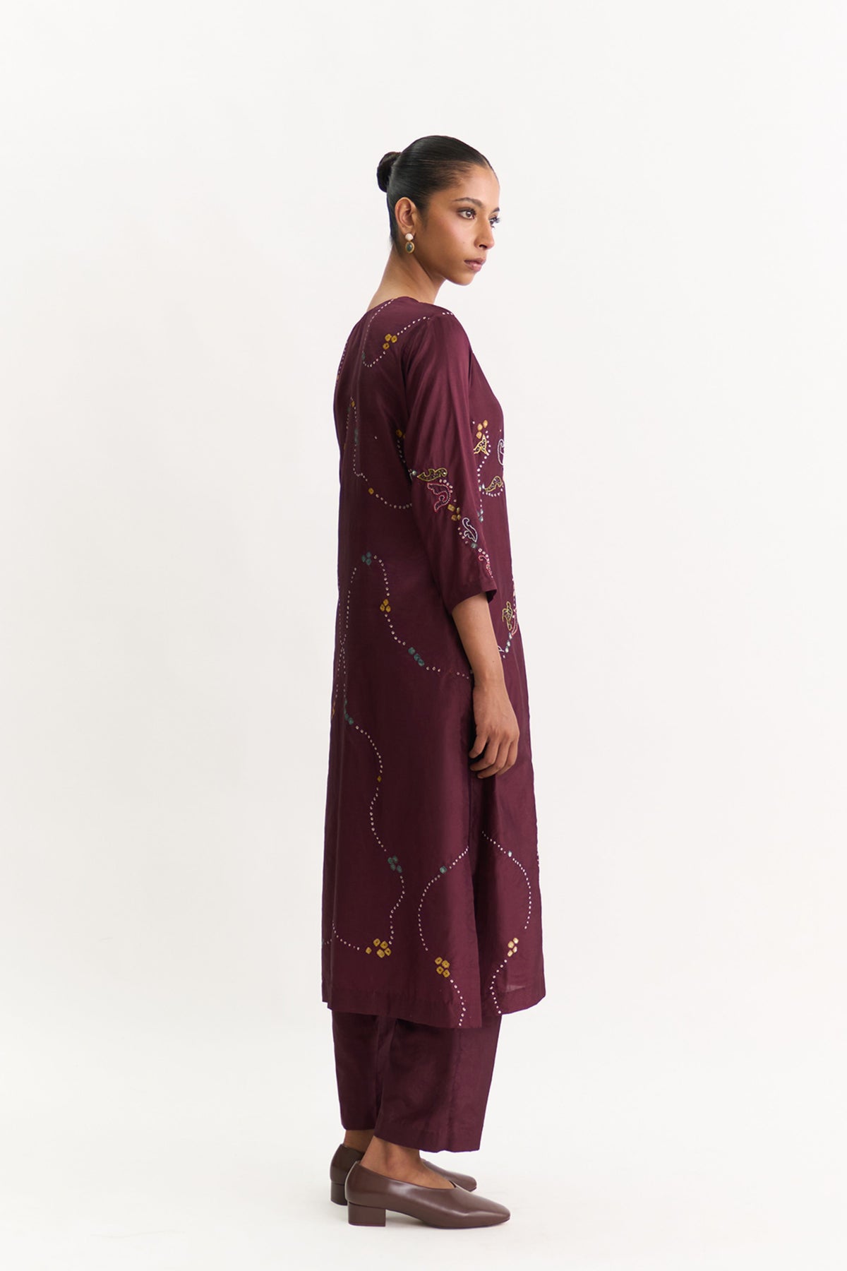 Roam Brown Kurta Set