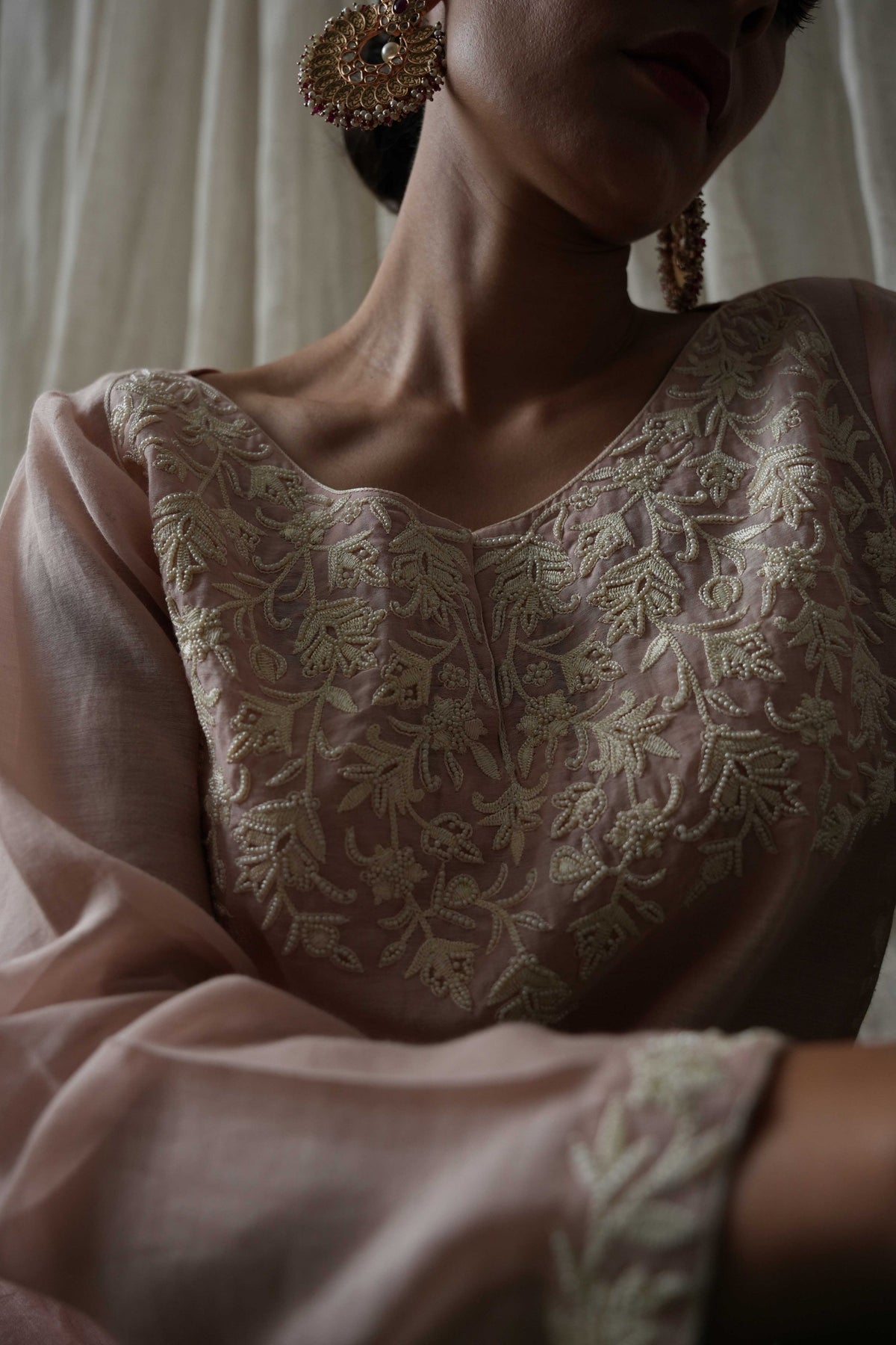Rose Pink Kurta Set