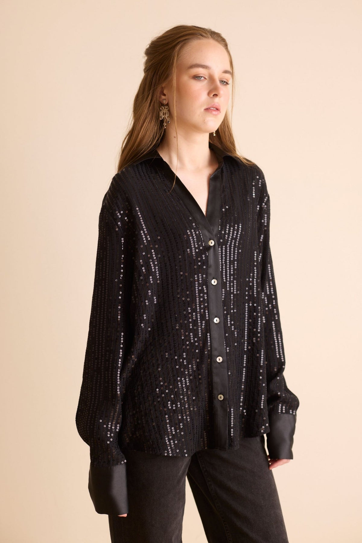 Black Glam Shirt
