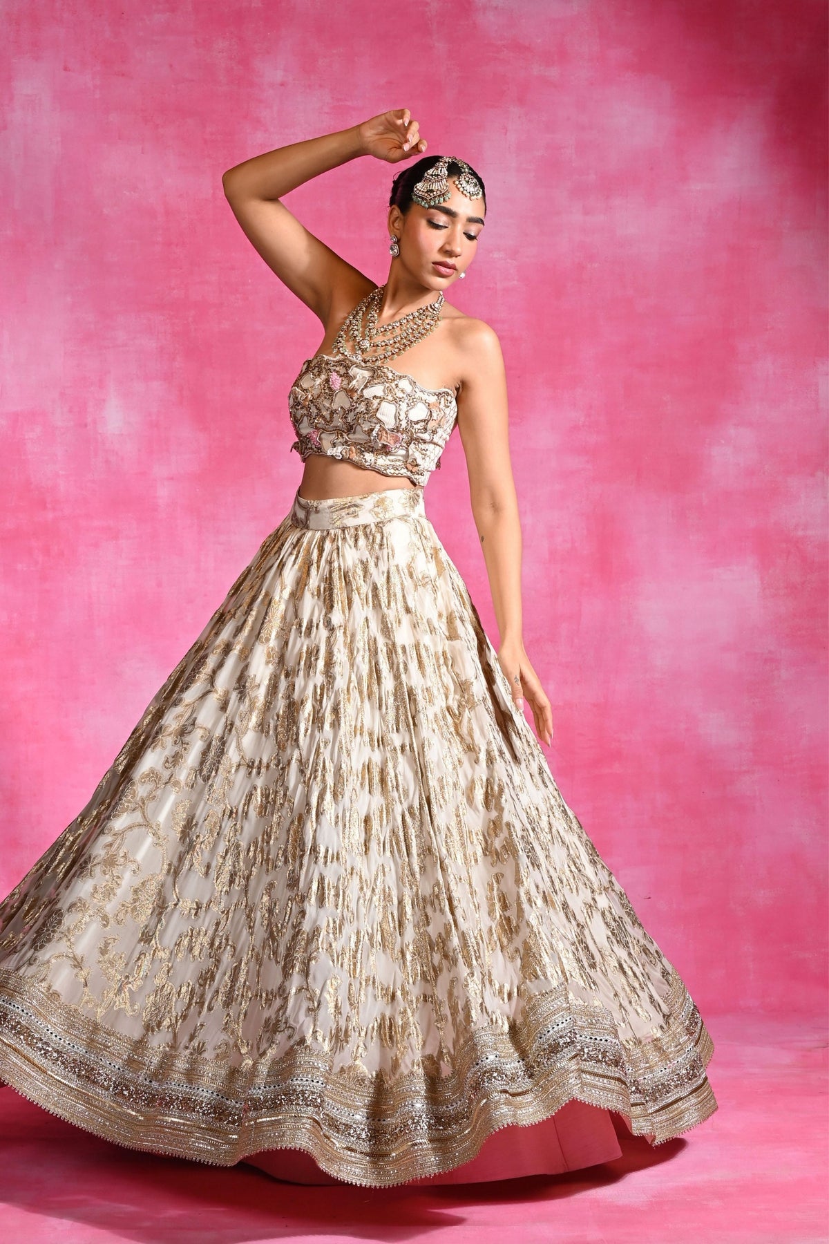 Ebony Lehenga Set