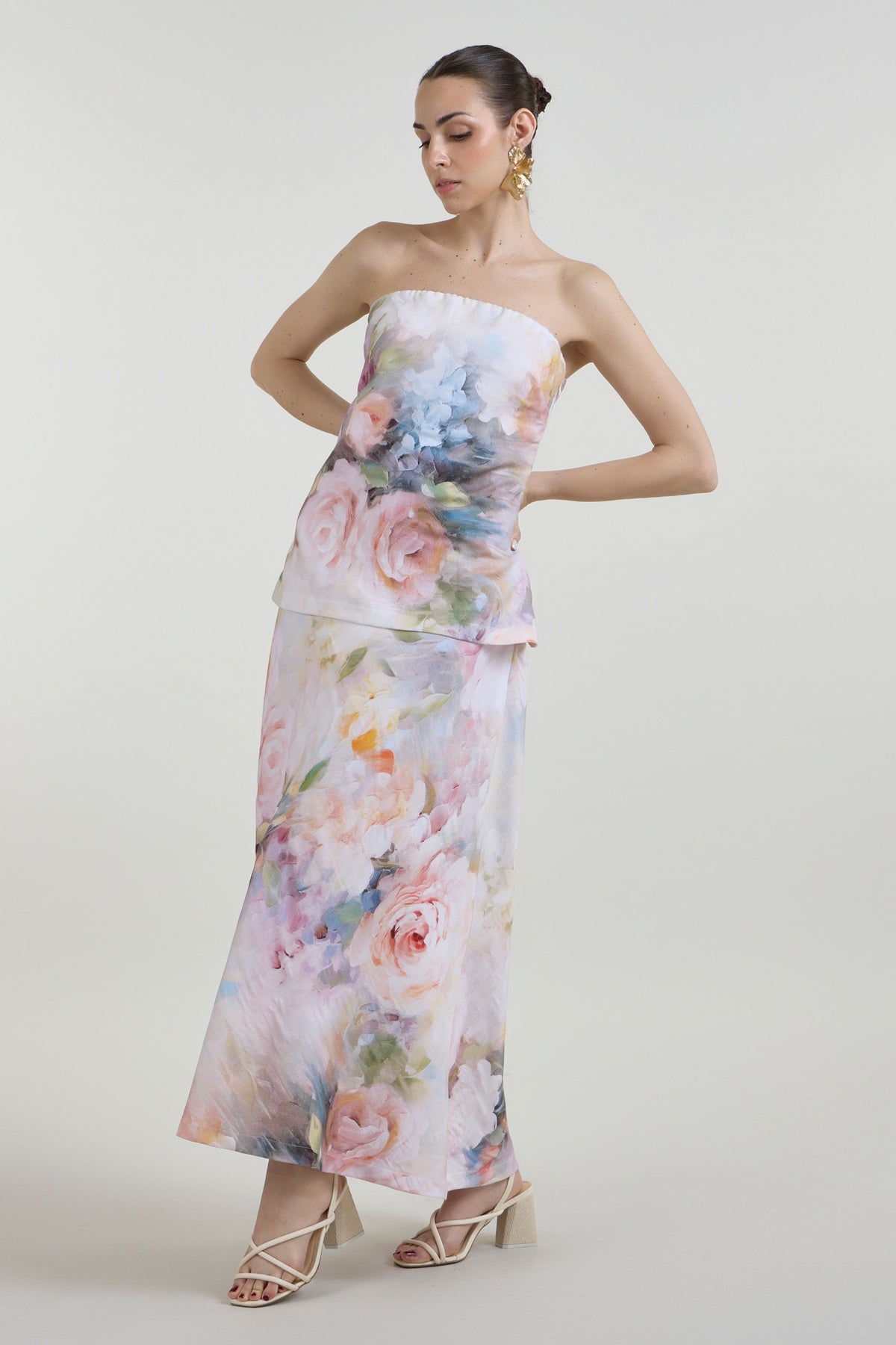 Olivia Strapless Dress