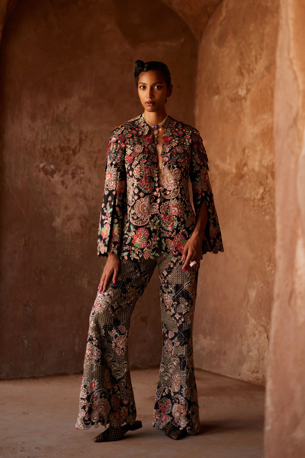 Heera Blazer Set