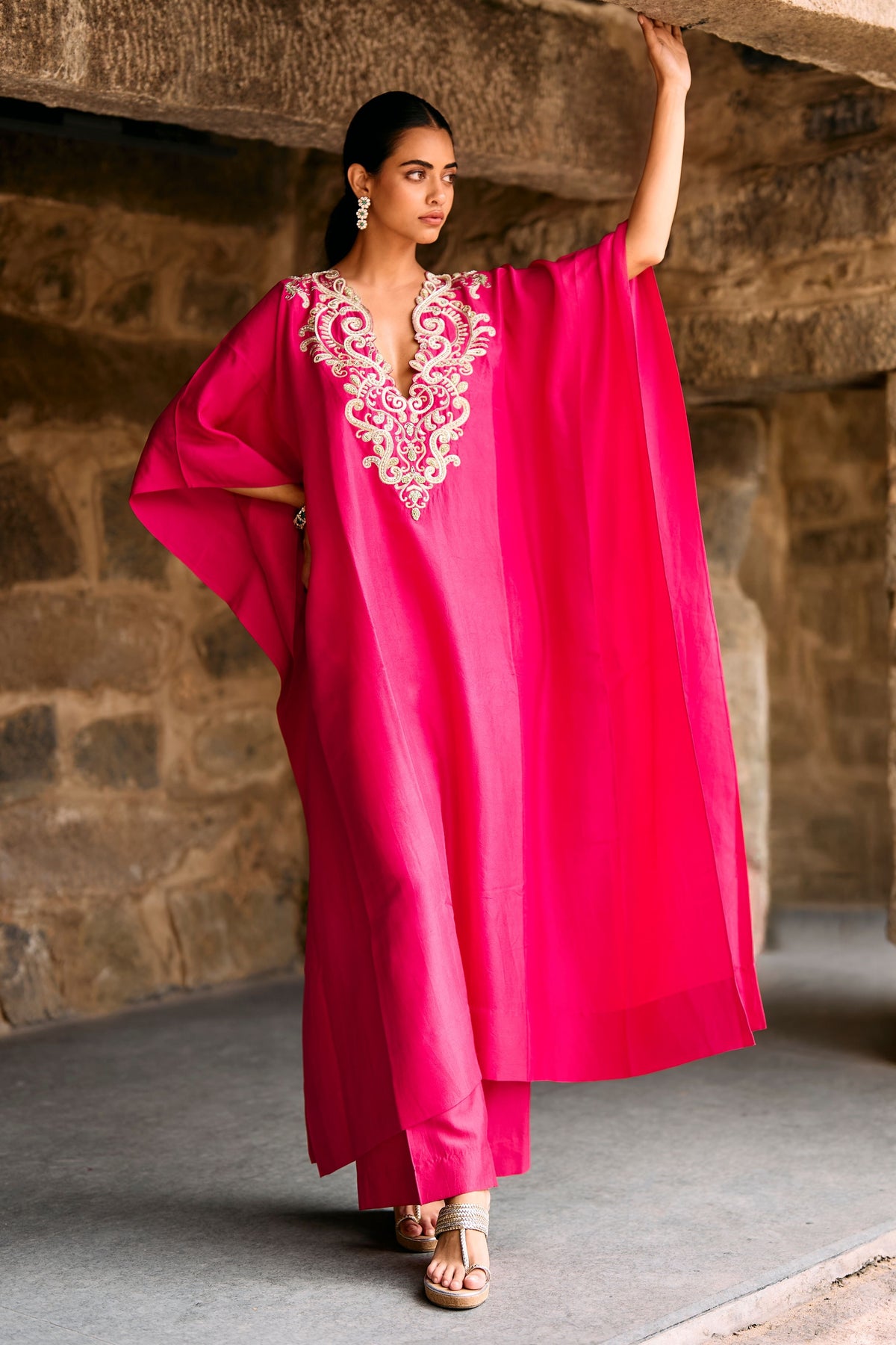 Owl Kaftan Set