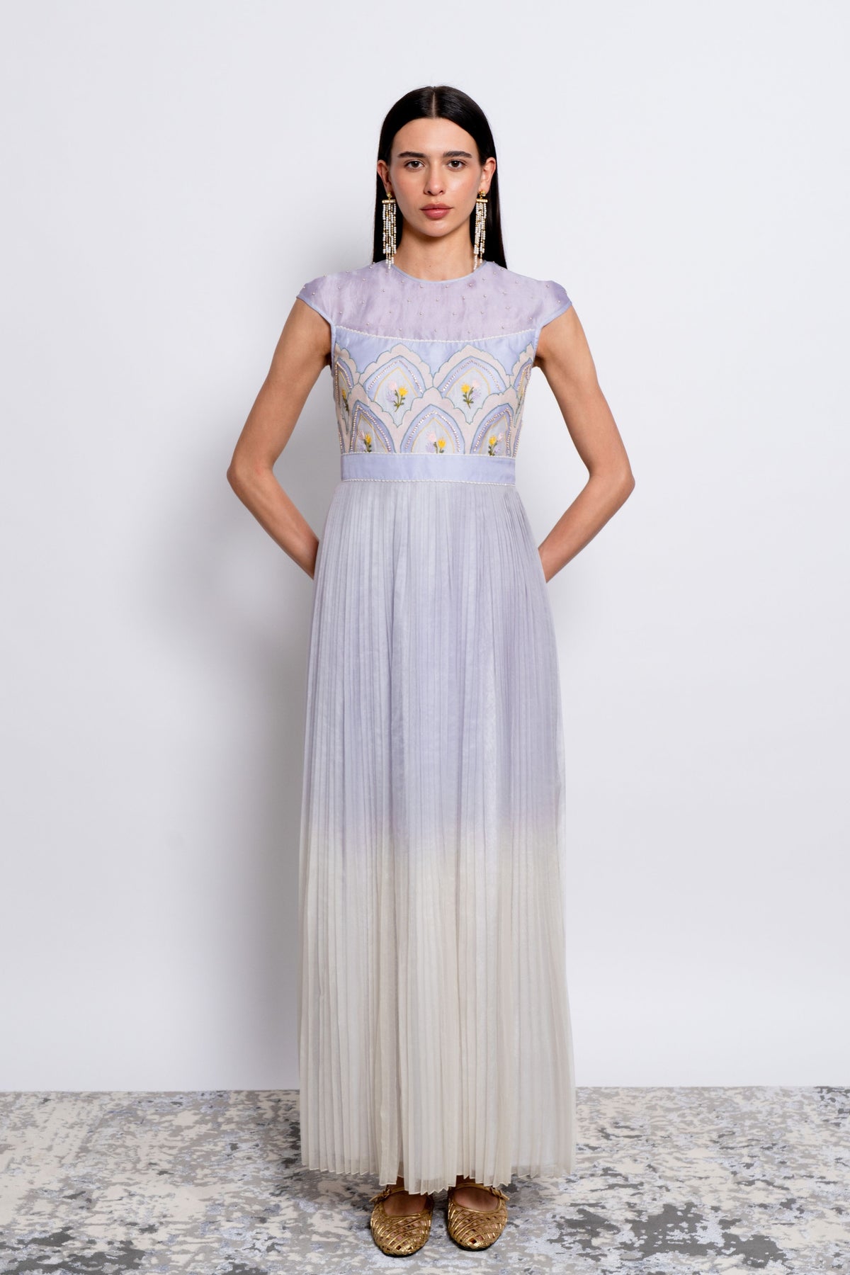 Elara blue Gown