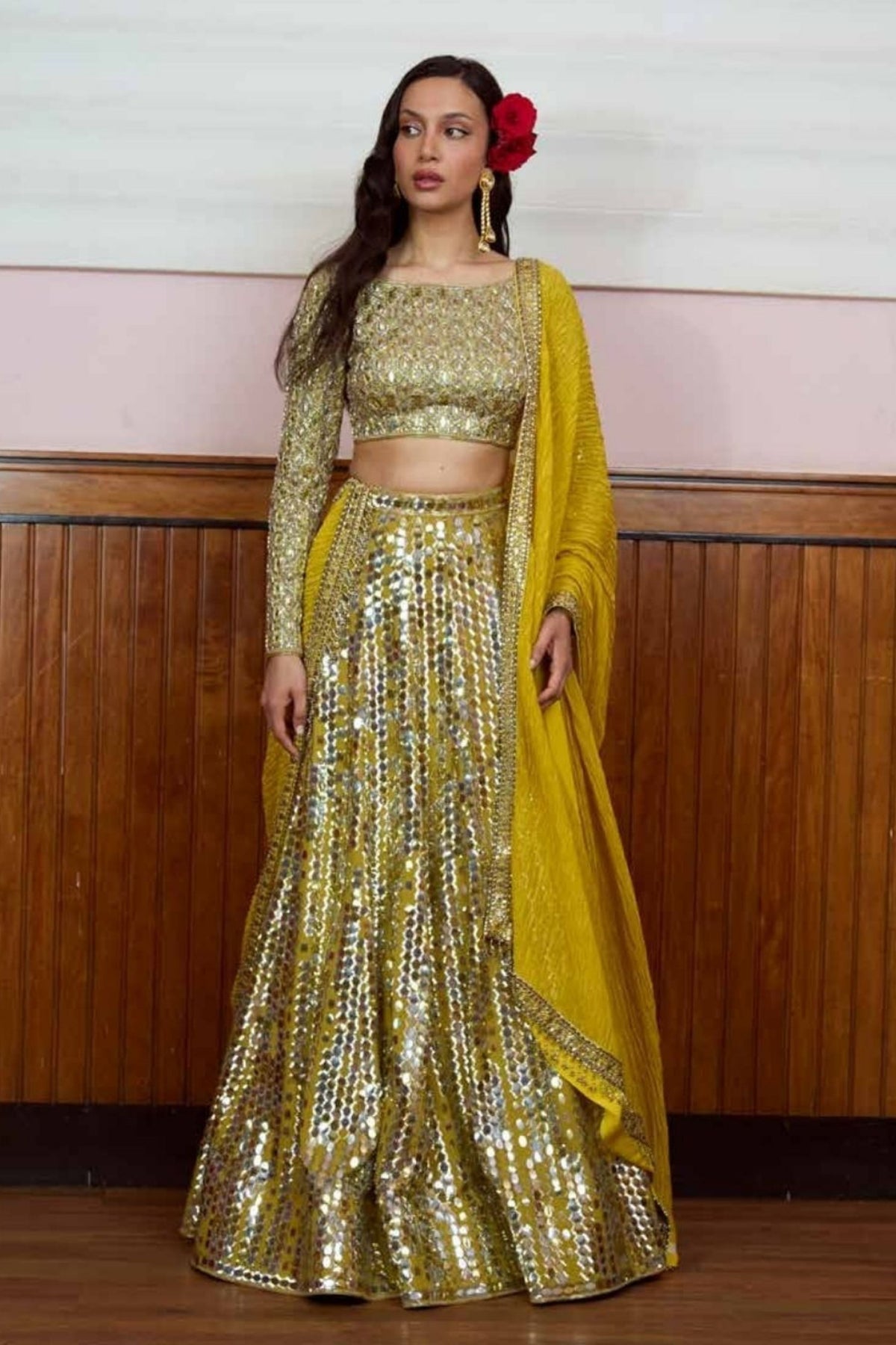 Chand Sitare Sequin Lehenga Set