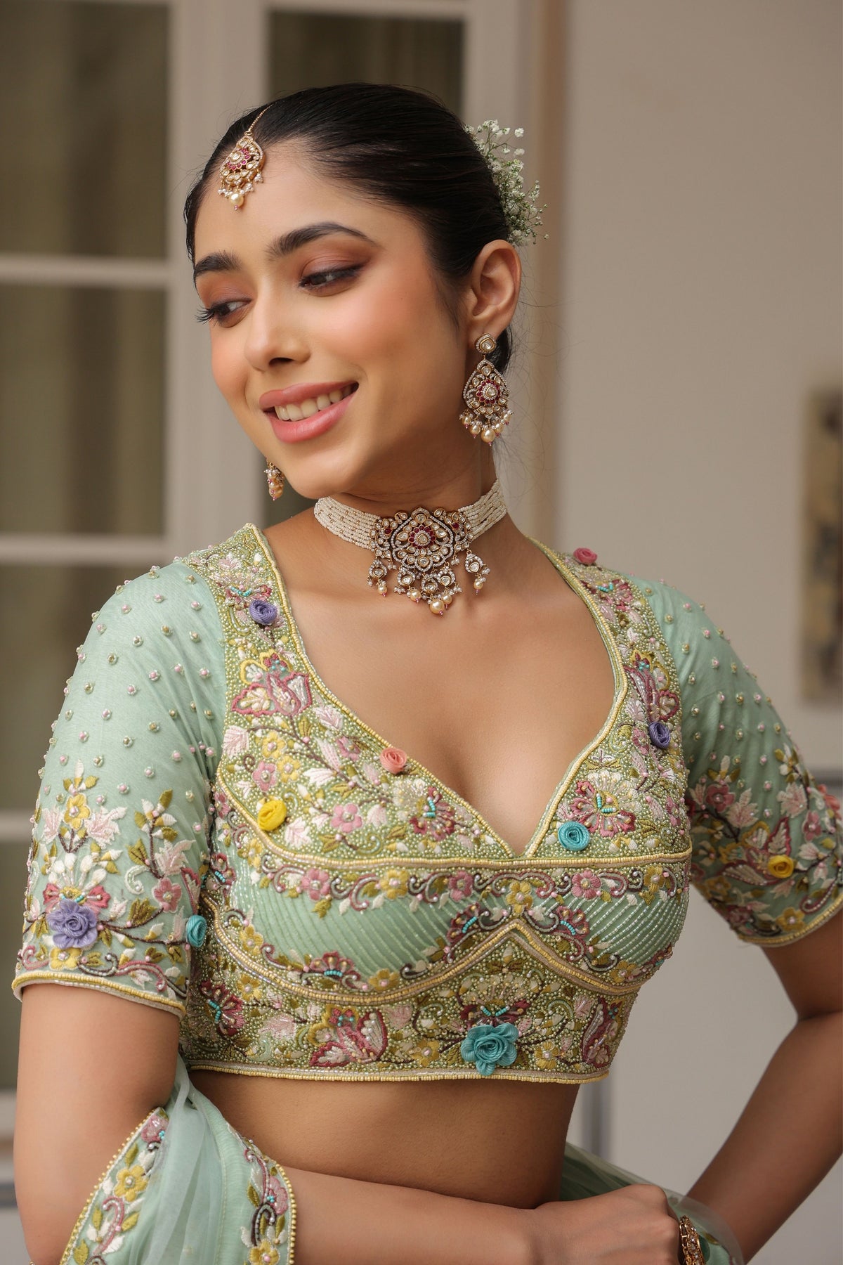 Gulzar Jaal Lehenga Set