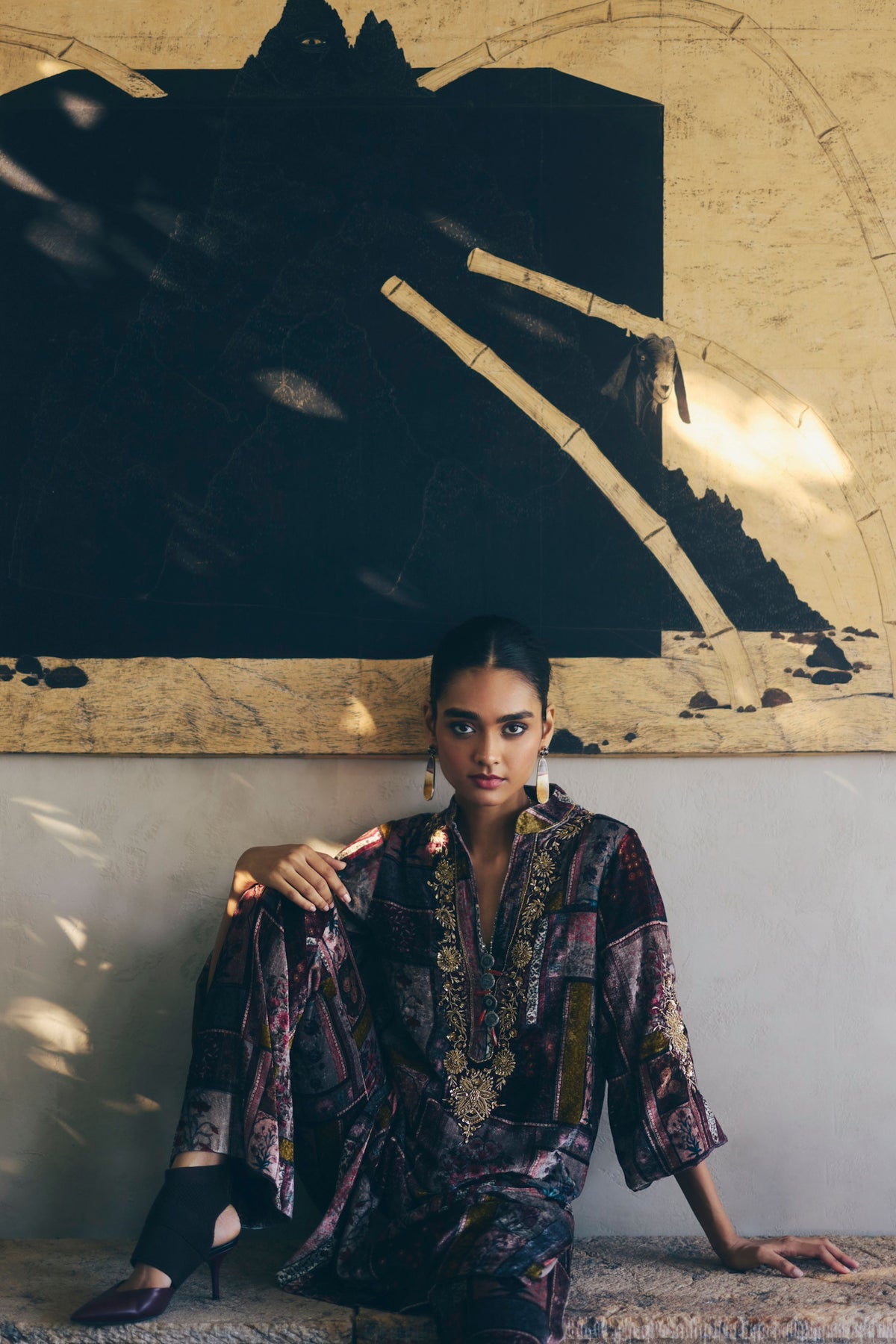 Anaya Velvet Set Multi