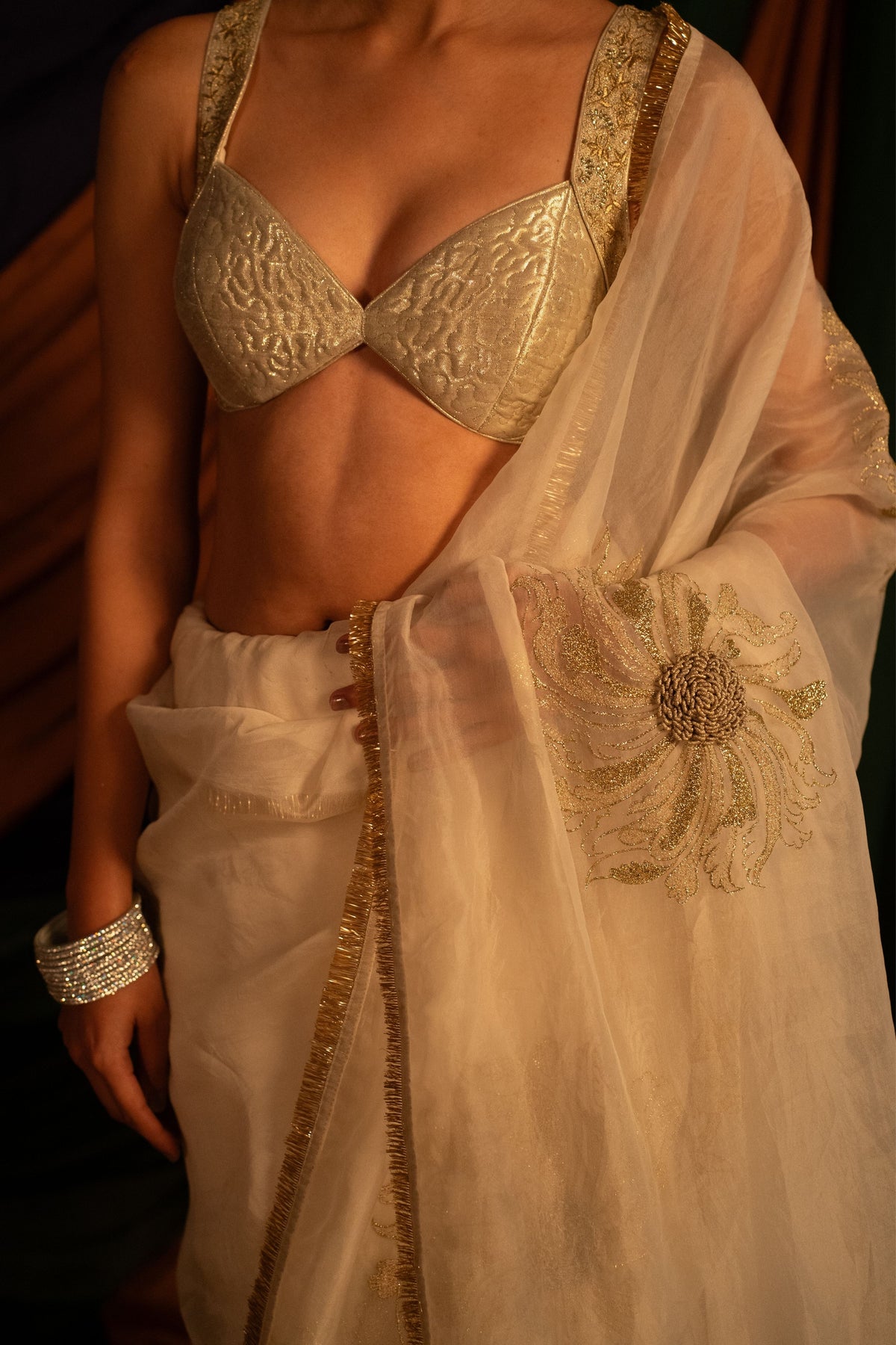 Shubra Prabha Saree Set