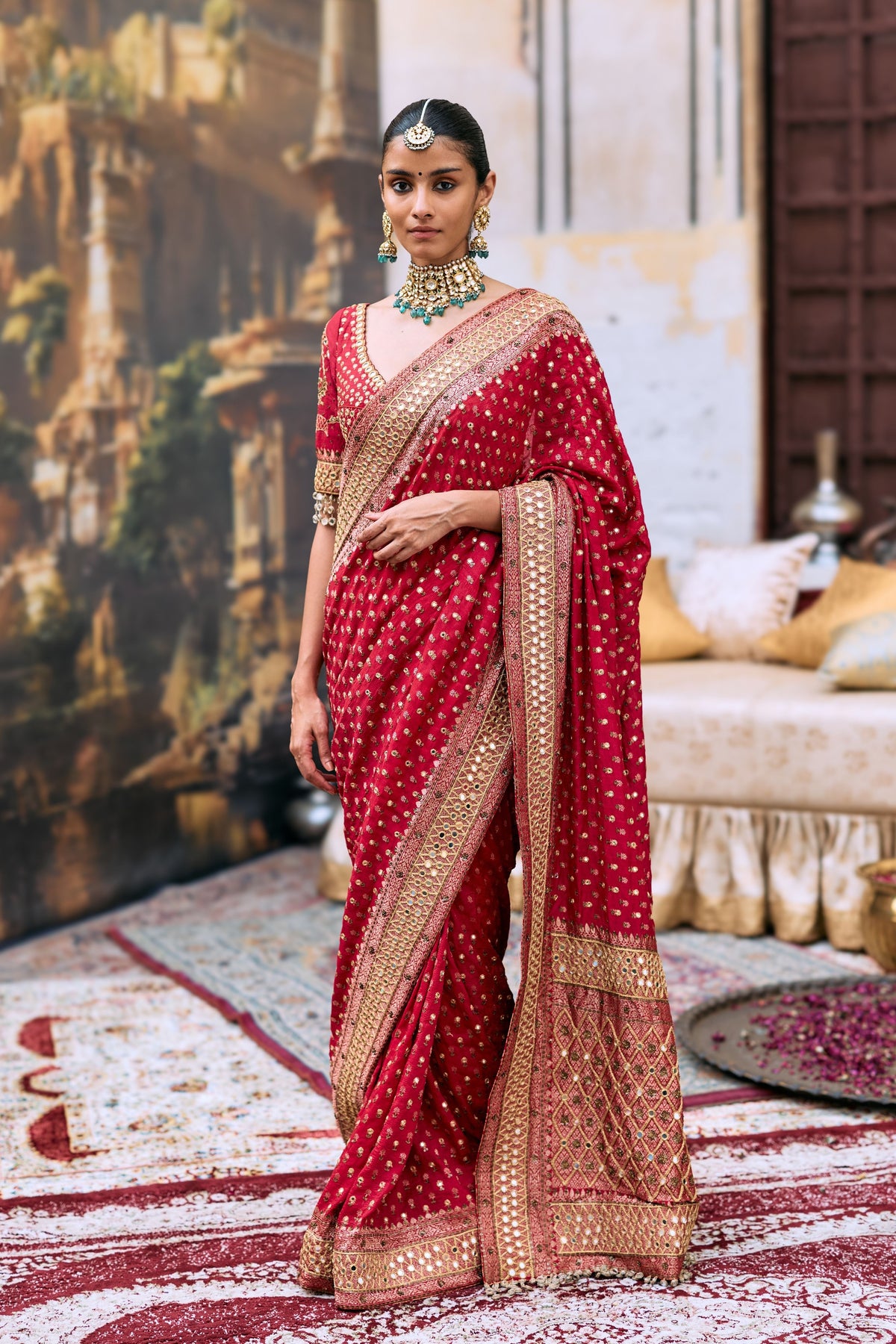 Kumkum Saree Set