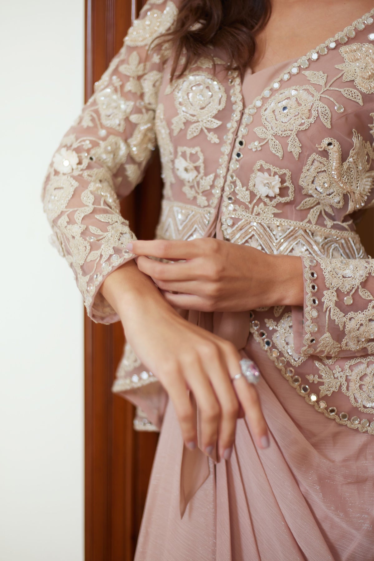 Pink Garden Party Jacket Set