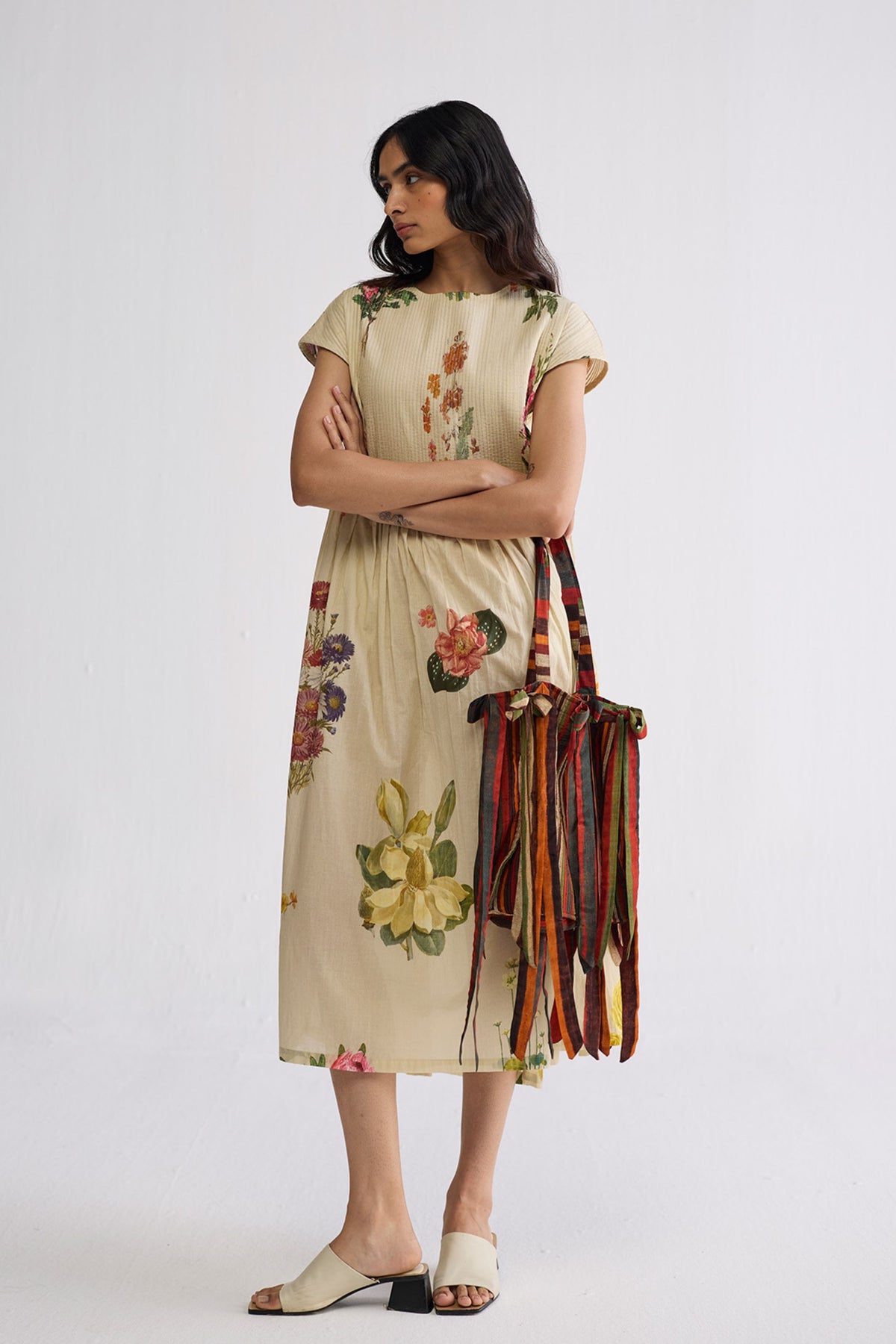 Primavera Pintucks Dress