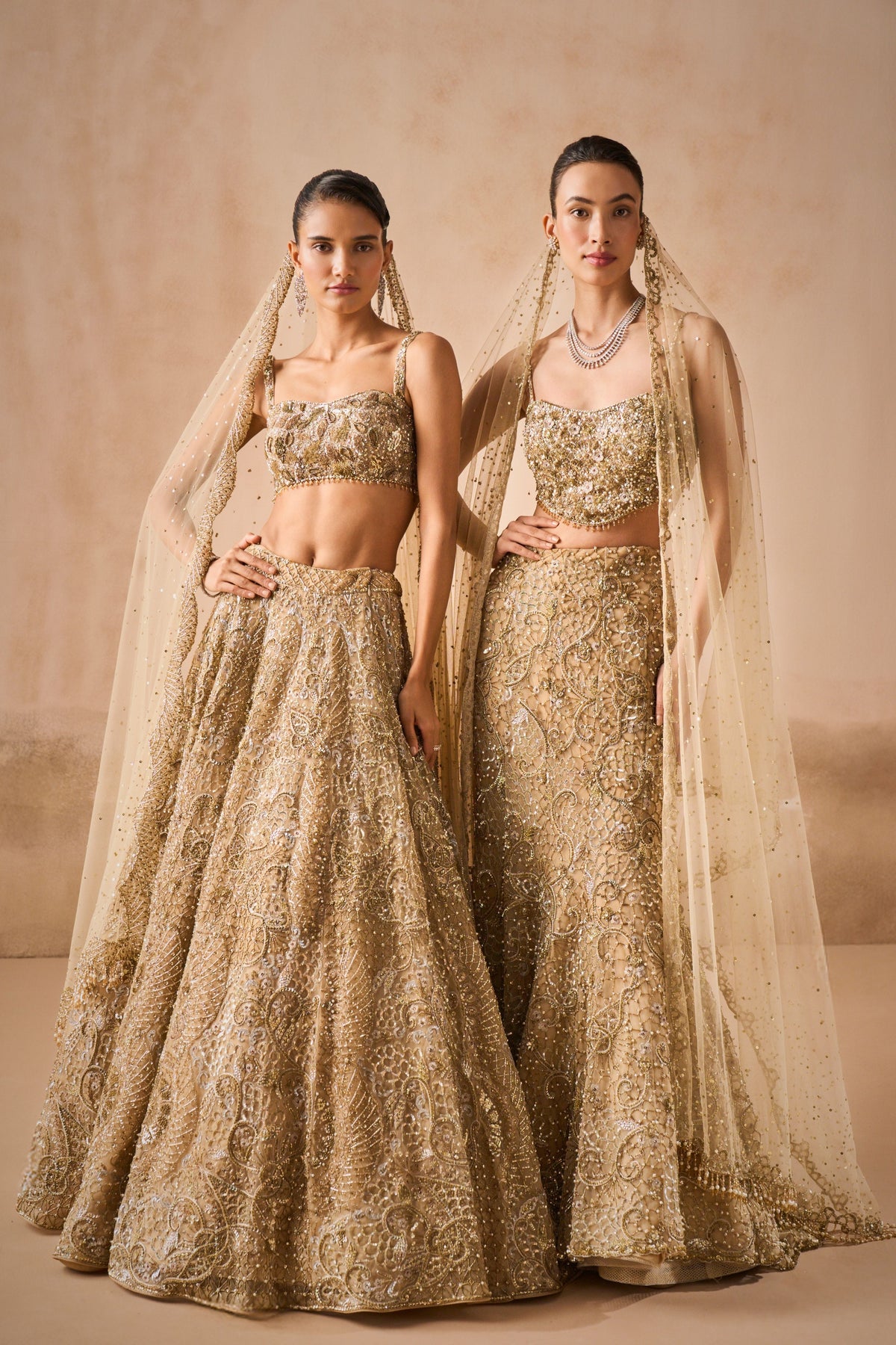 Gold Lehenga Set