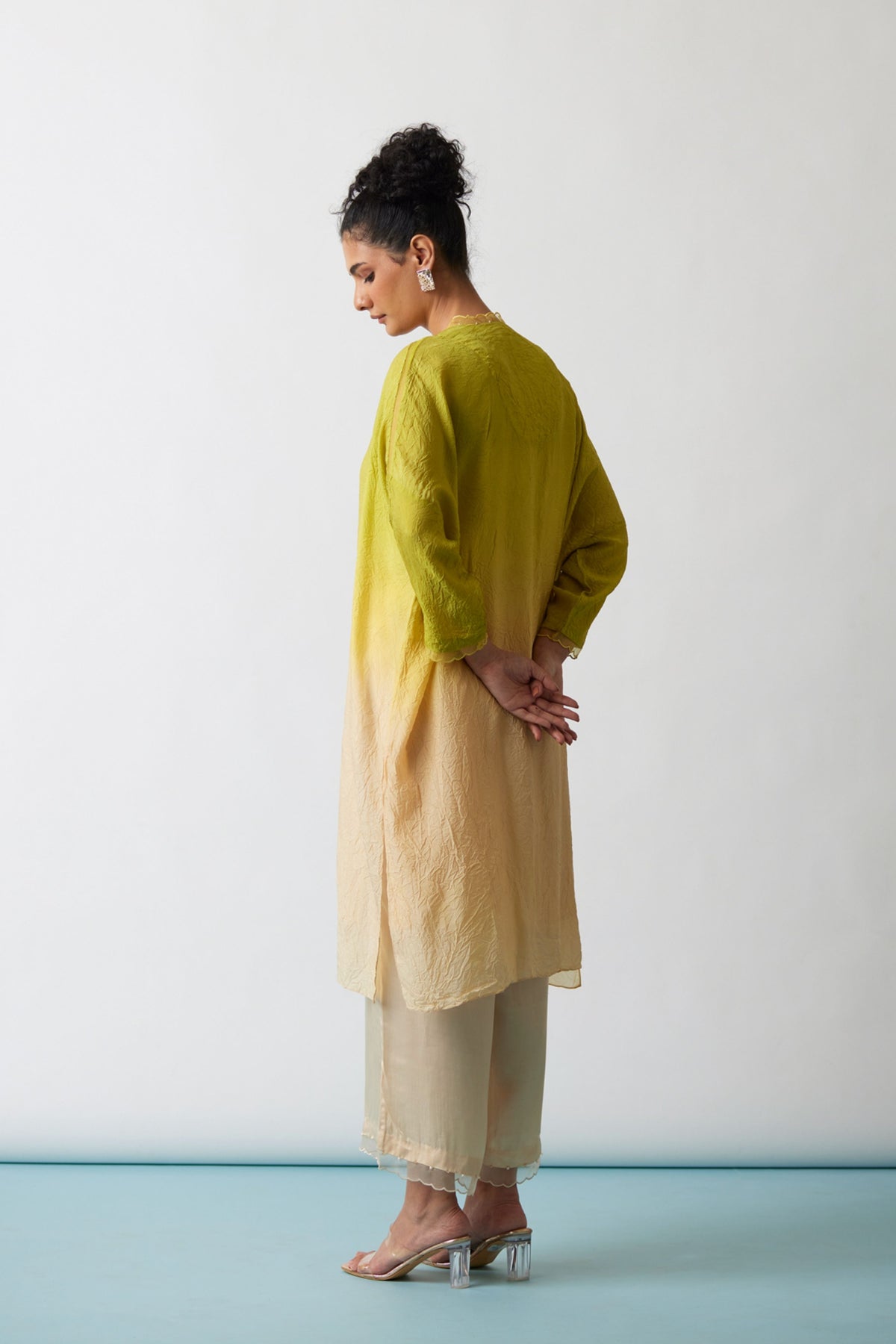 Citrene Silk Kurta Set