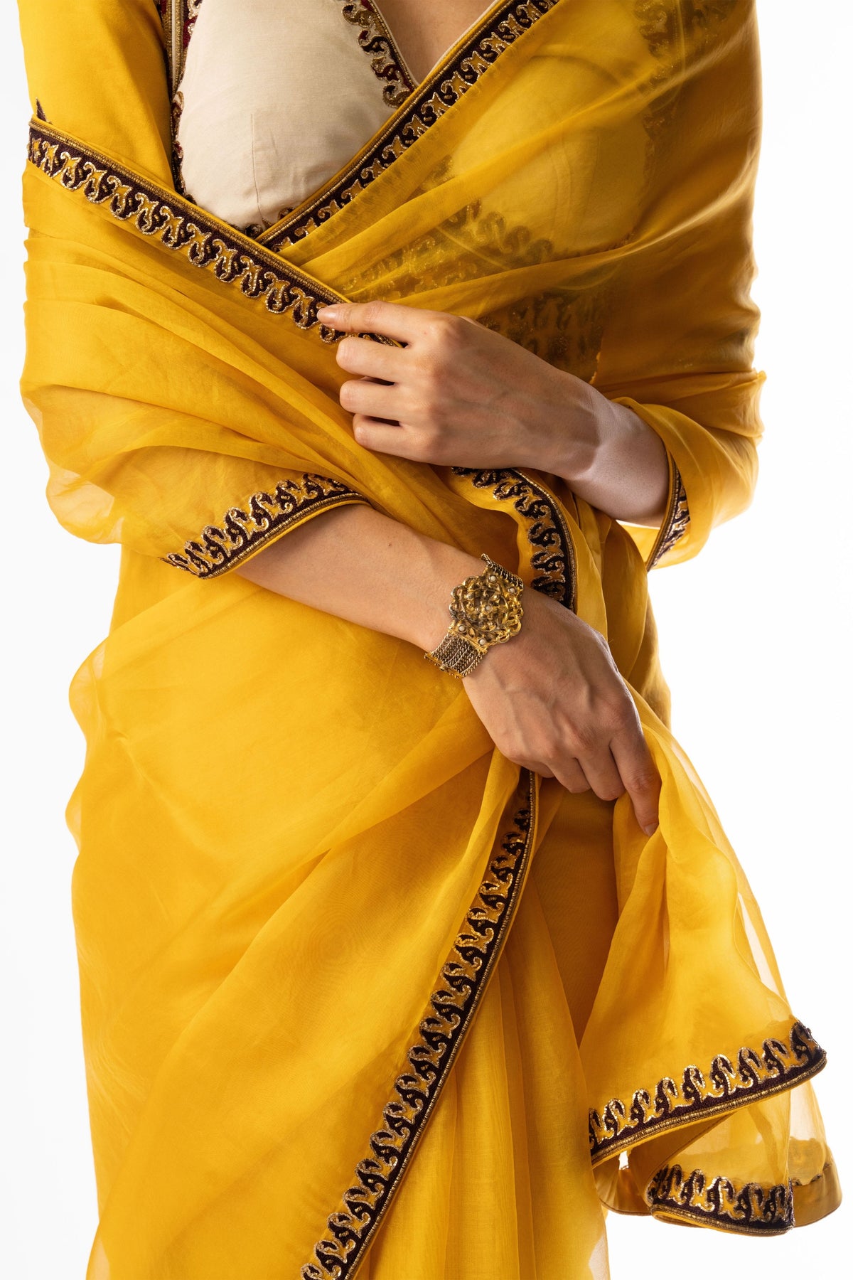 Gulbahar Saree Set