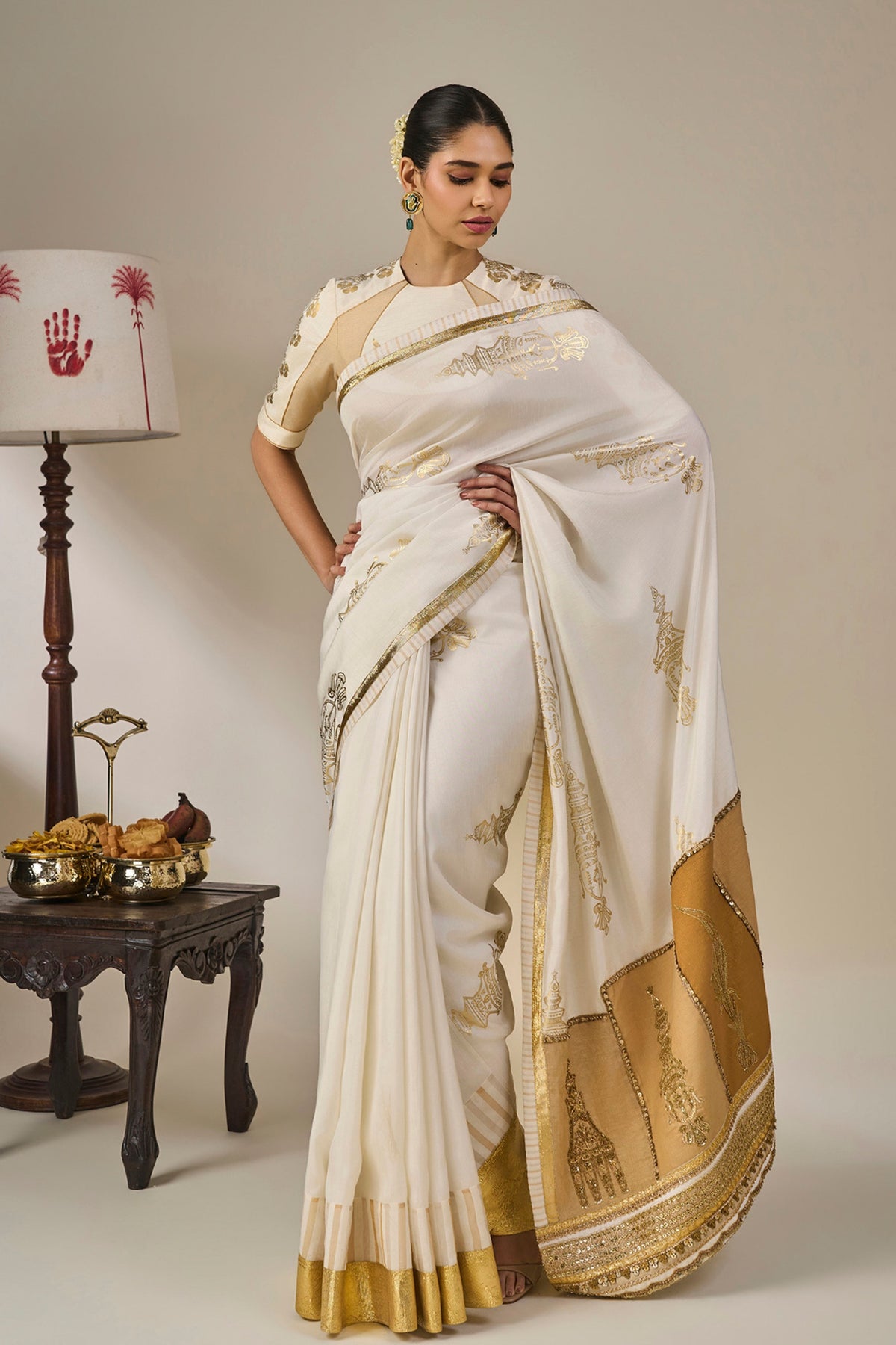 Kathakali Tales Saree