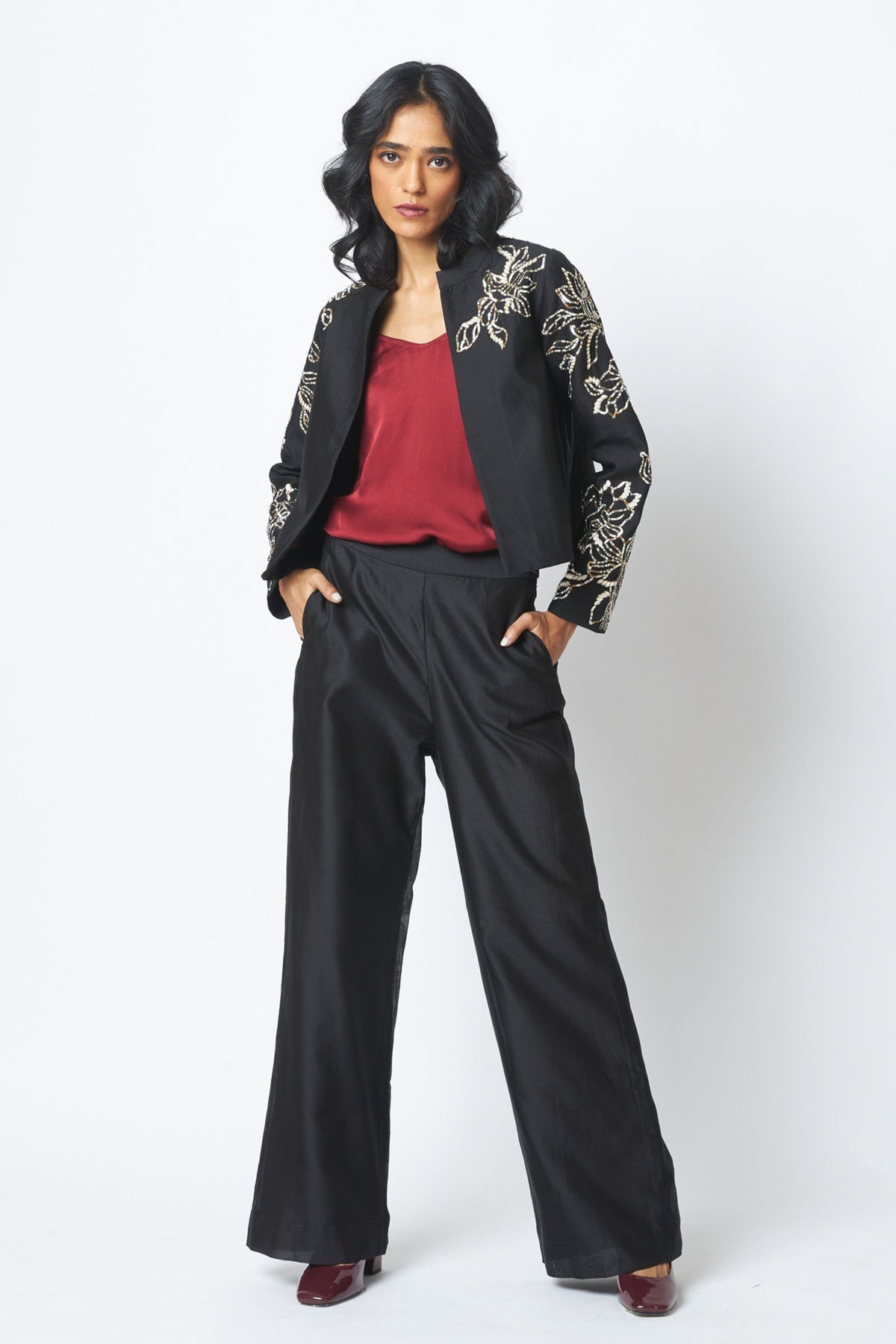 Teresa Sequin Jacket Set