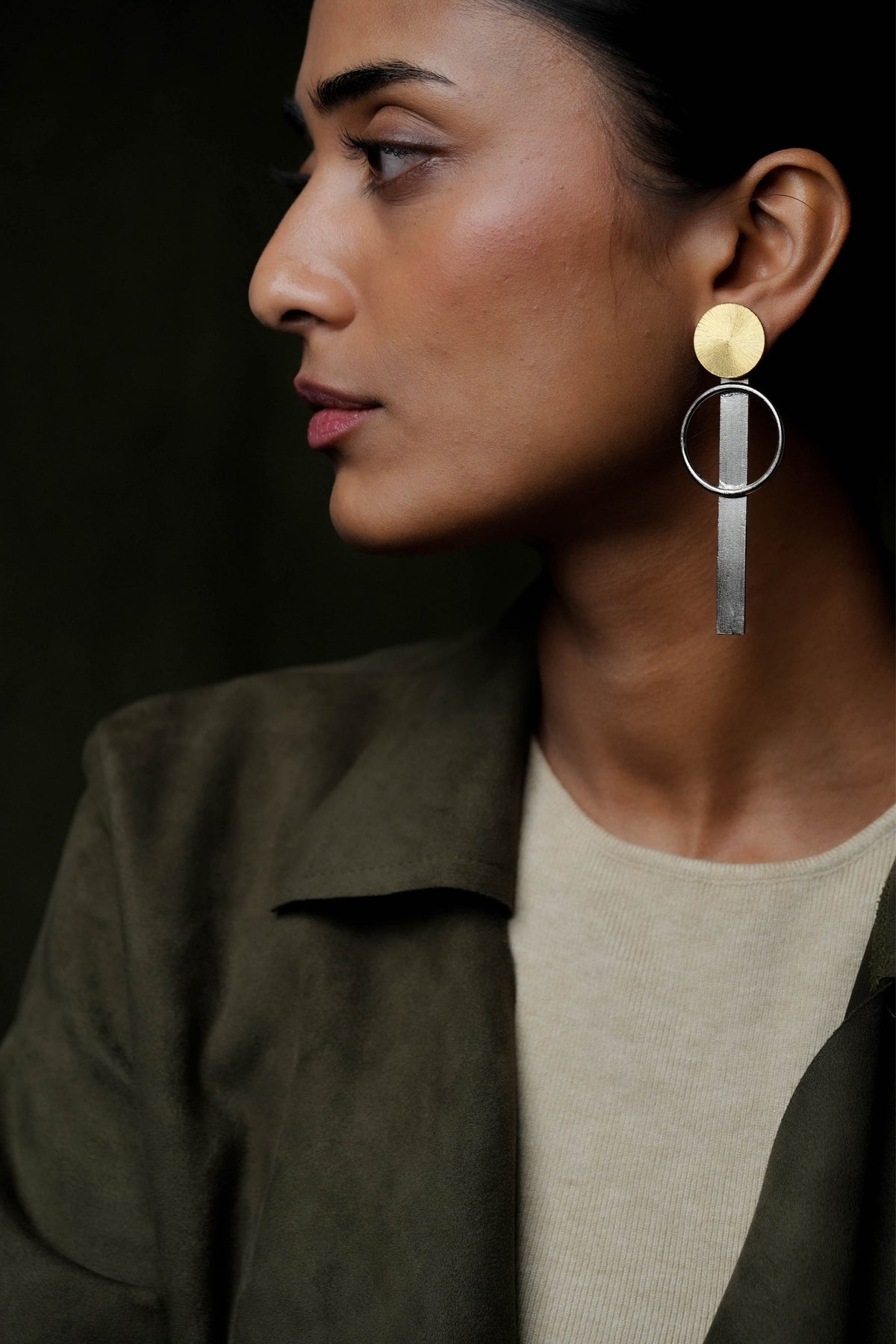Button-up Earrings