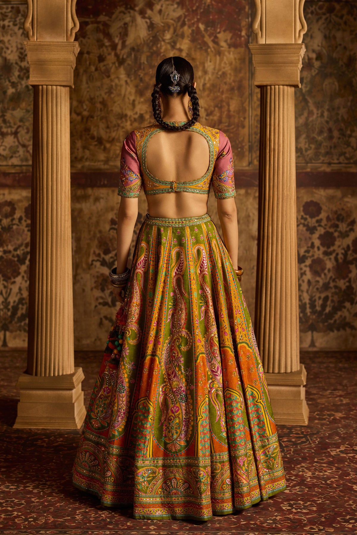 Nitara Amber Lehenga Set