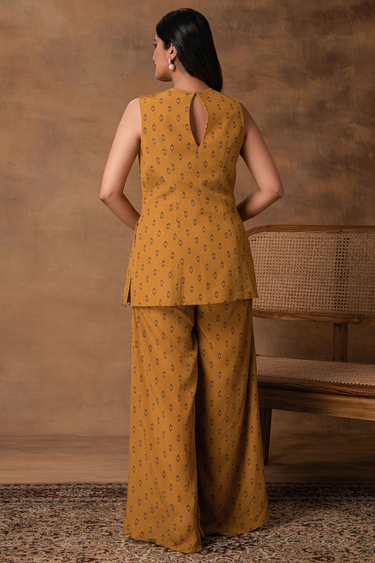 Mustard Gold Co-ord Set