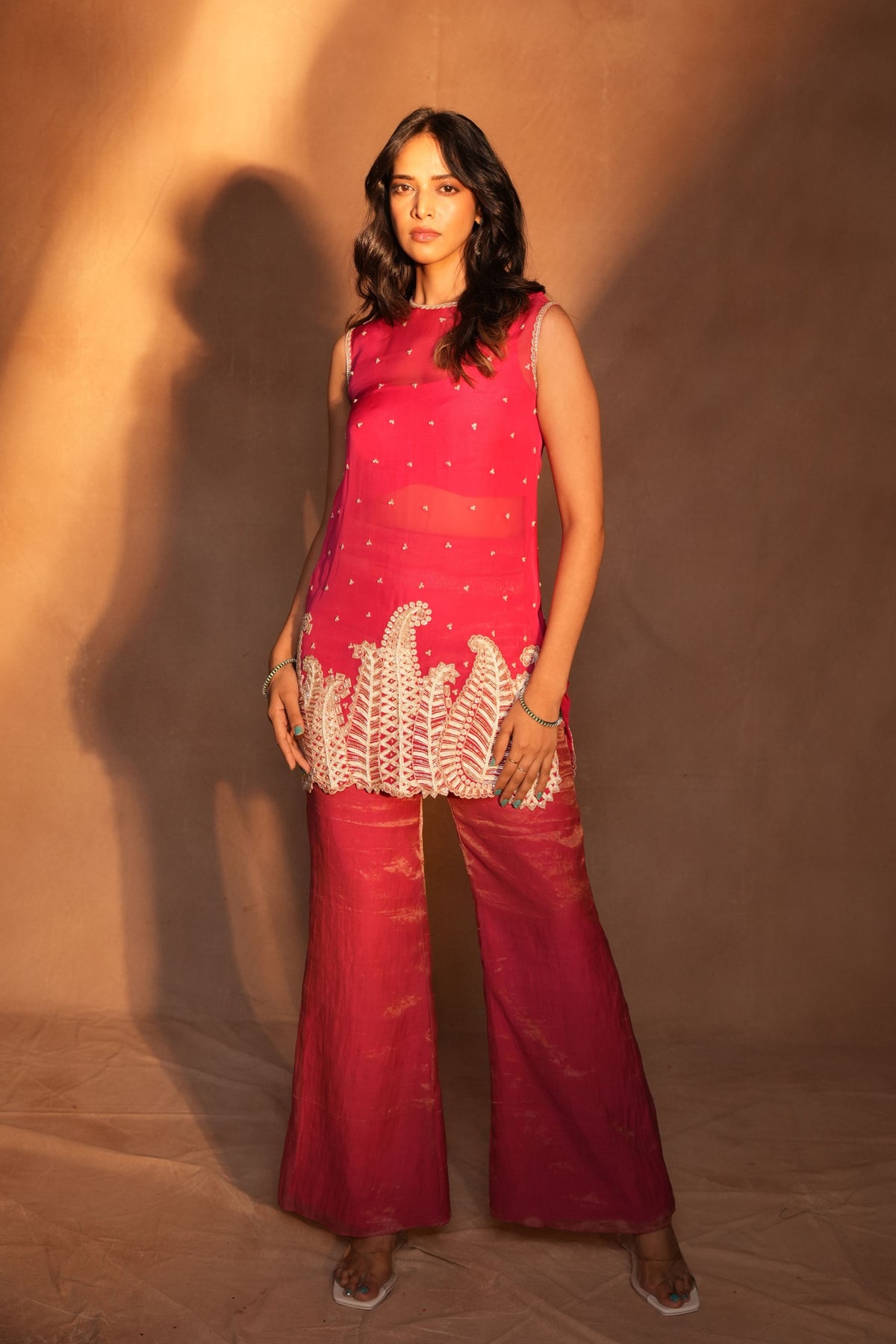 Pink Kurta Set