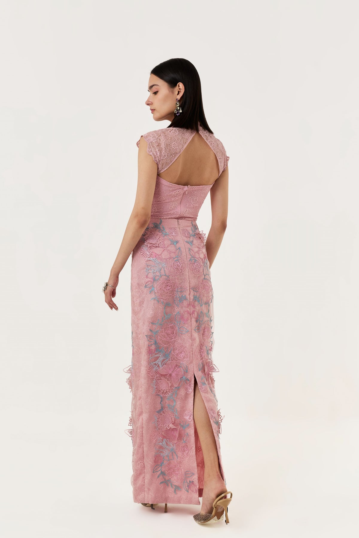 Butterfly Dahlia Skirt Set