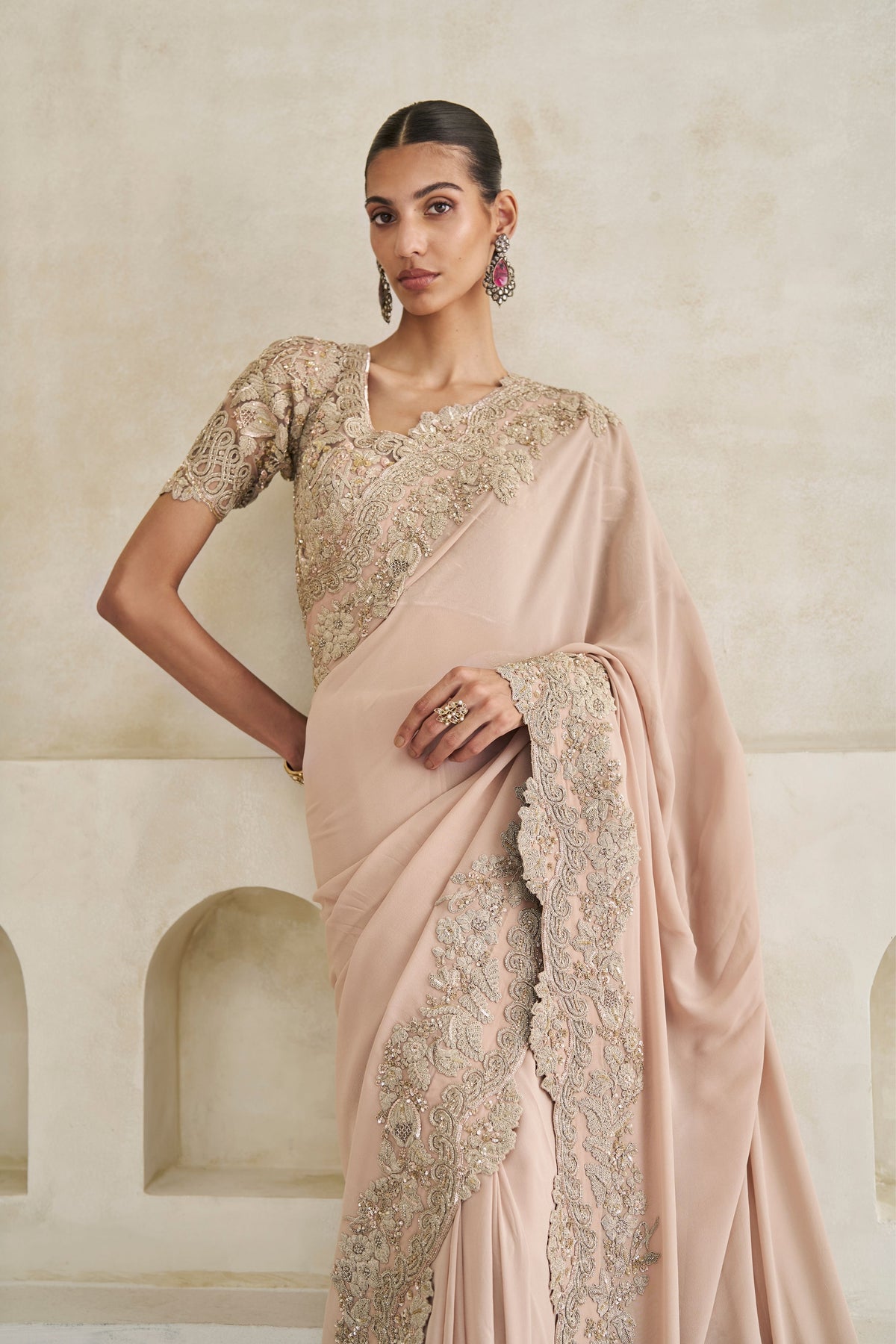 Mystic Vale Saree Set