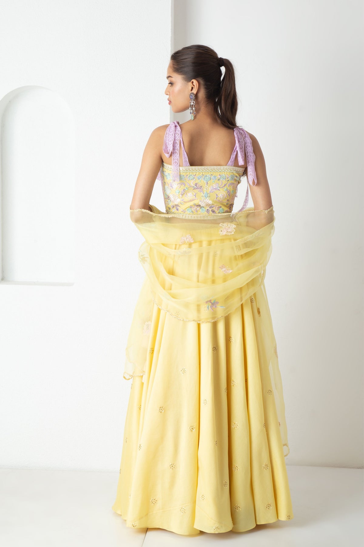 Yellow Yuri Lehenga Set
