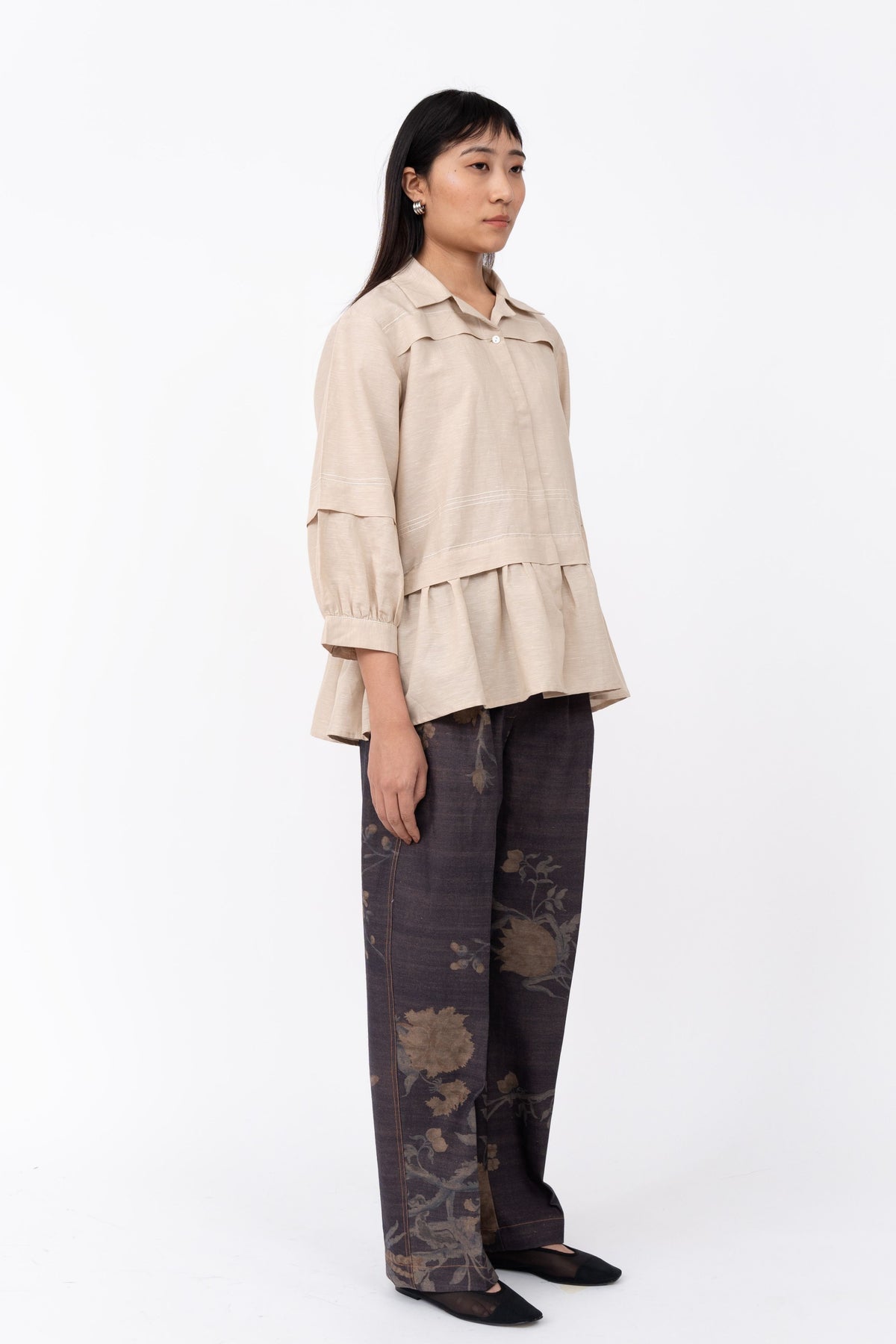 Pleated Fence Double Layer Top