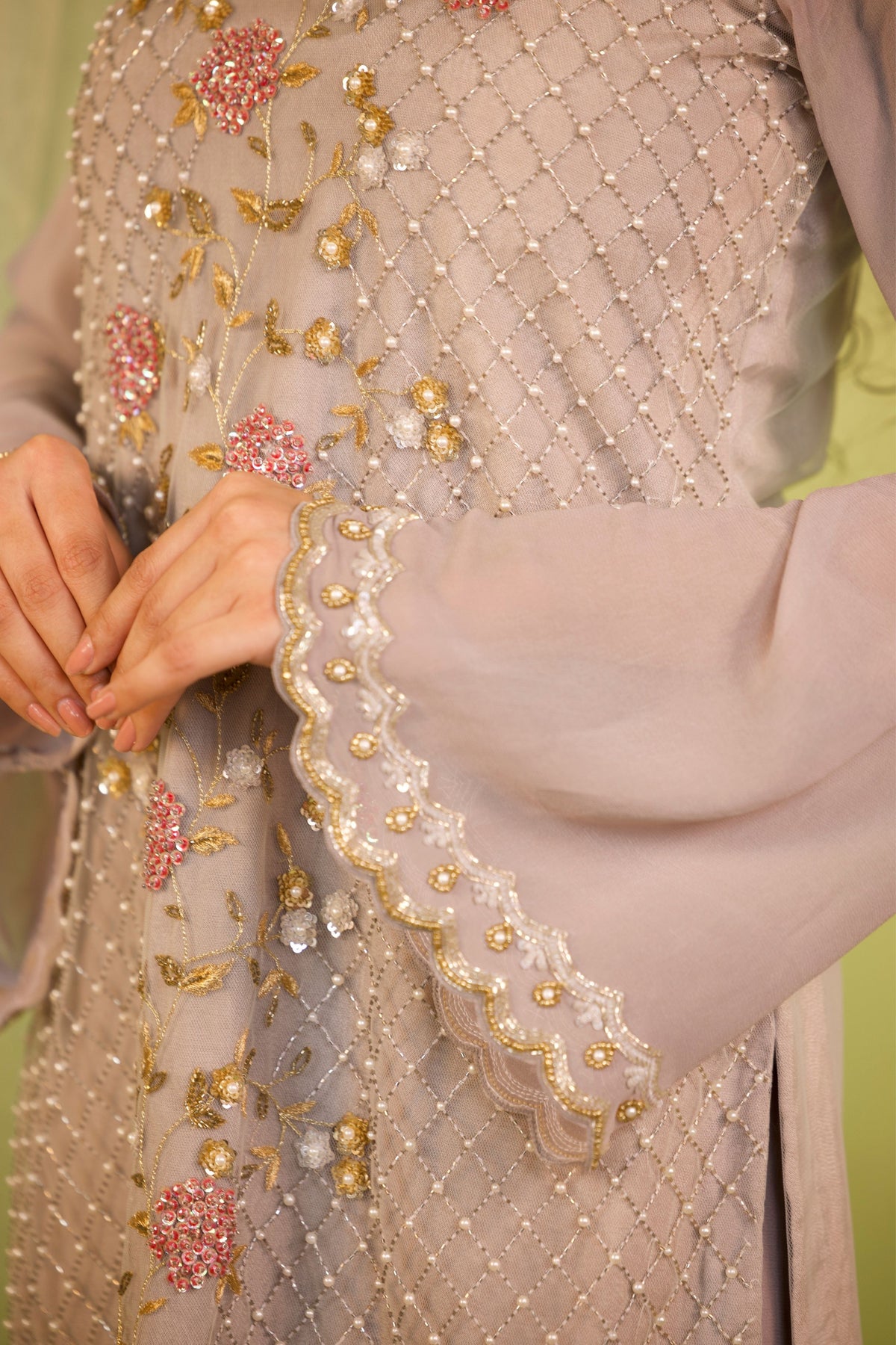 Georgette Garara Set