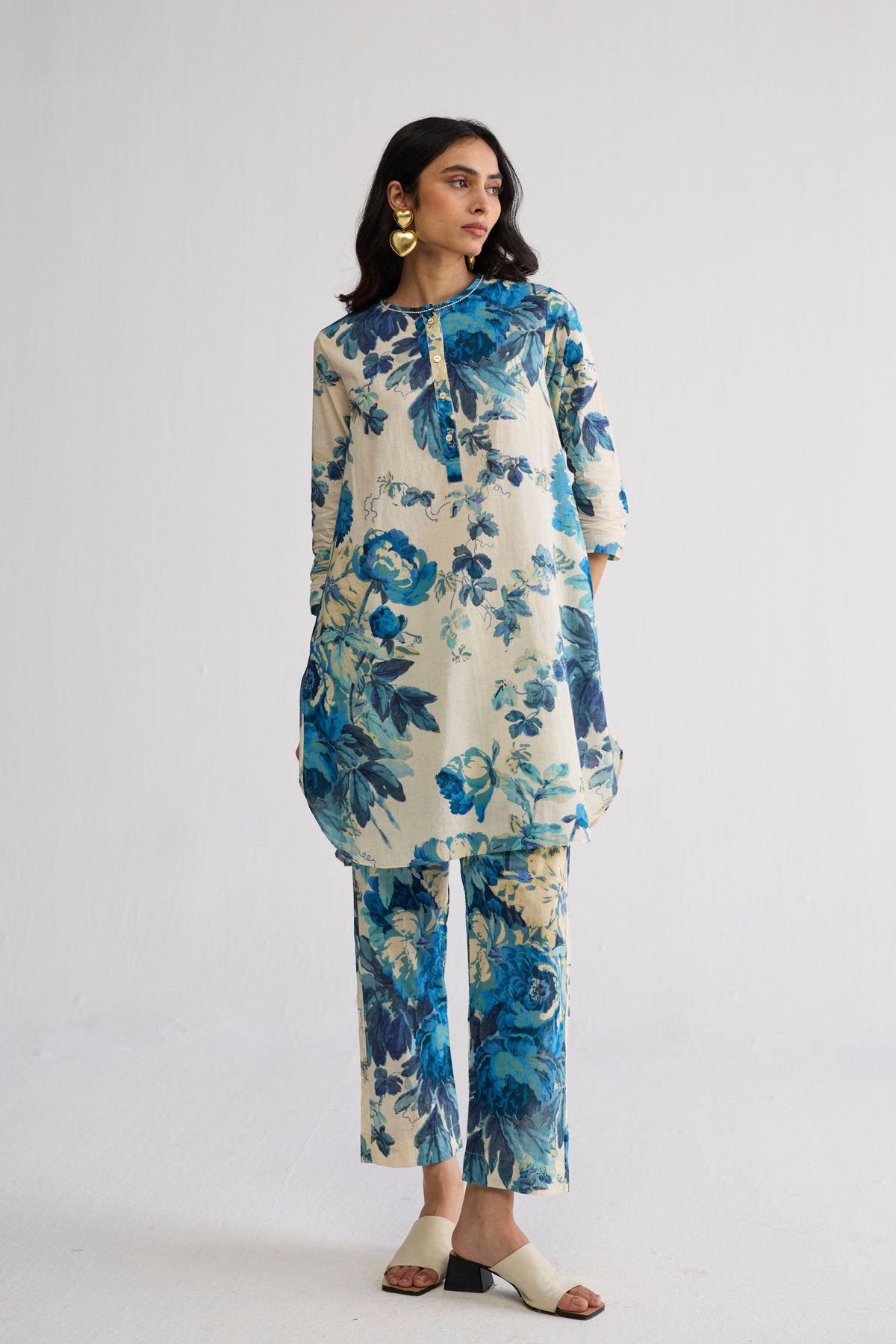 Royal Paradise Tunic Set