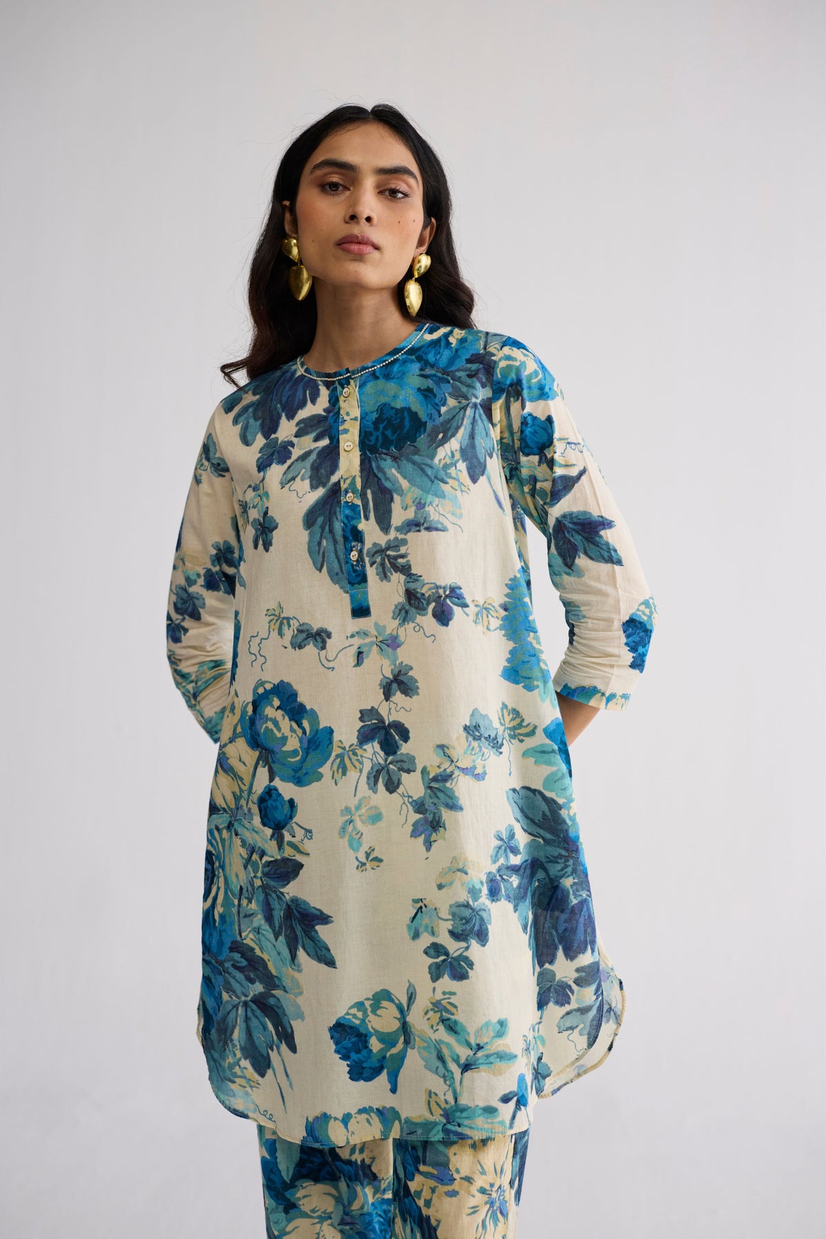 Royal Paradise Tunic Set