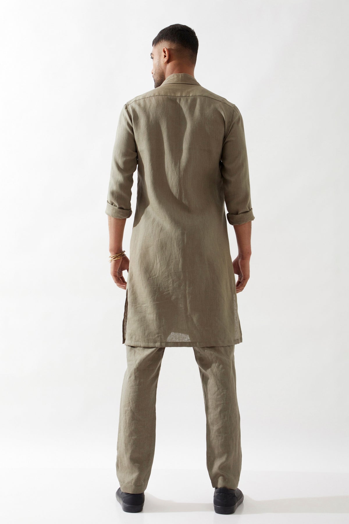 Harison Olive Kurta