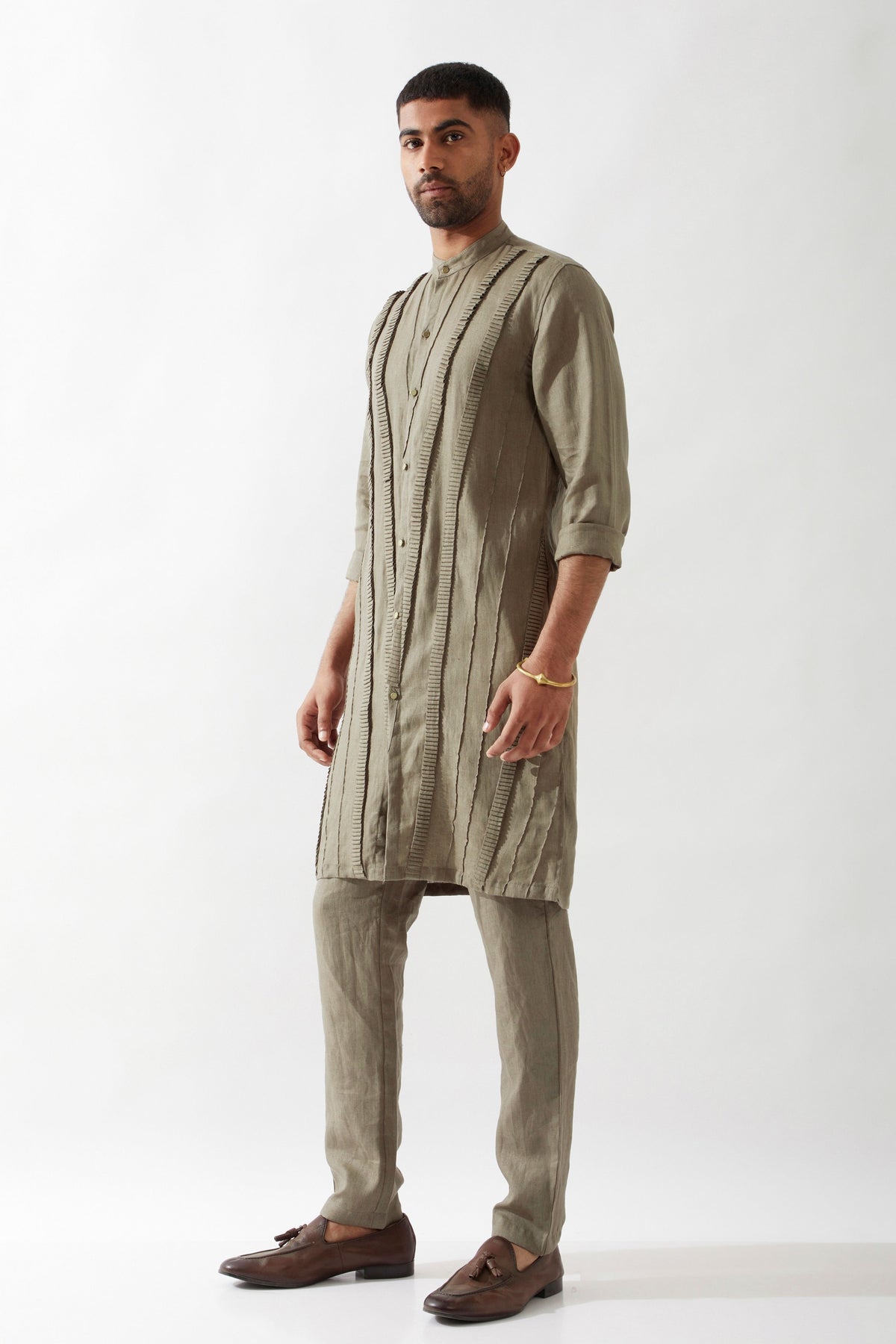 Kaden Olive Kurta Set