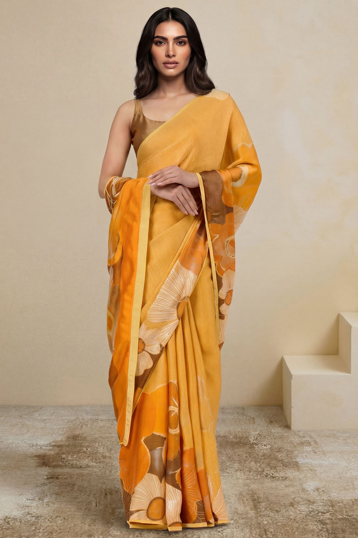 Truffle Season Saree