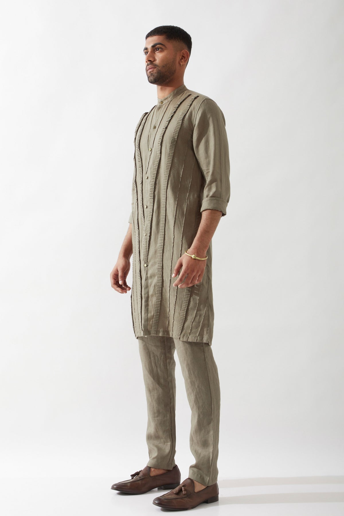 Kaden Olive Kurta Set