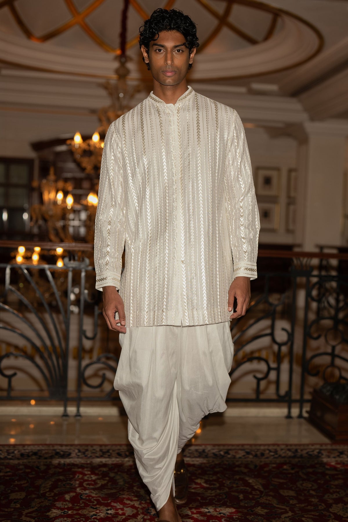 Draped Dhoti Pants