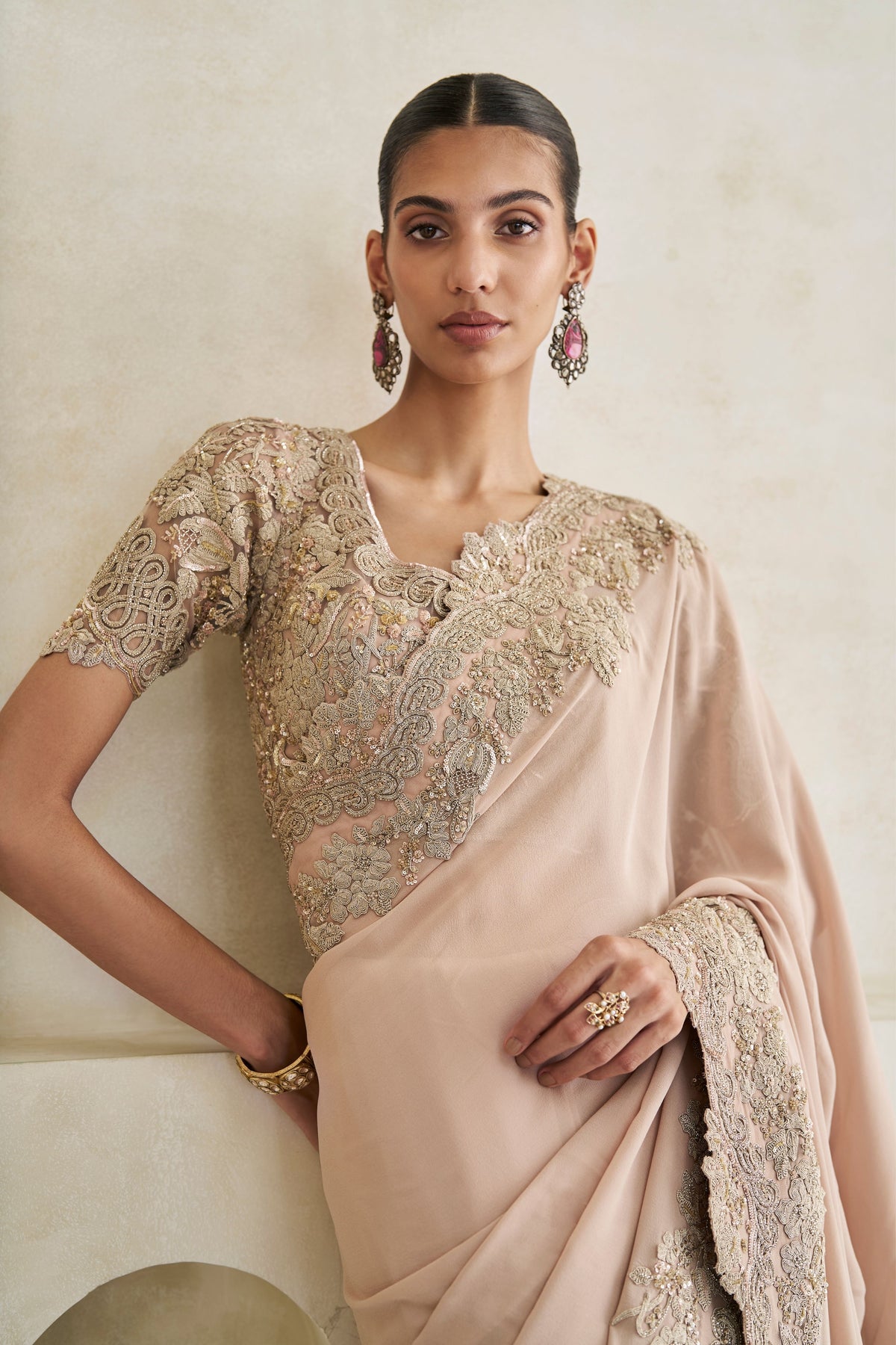 Mystic Vale Saree Set