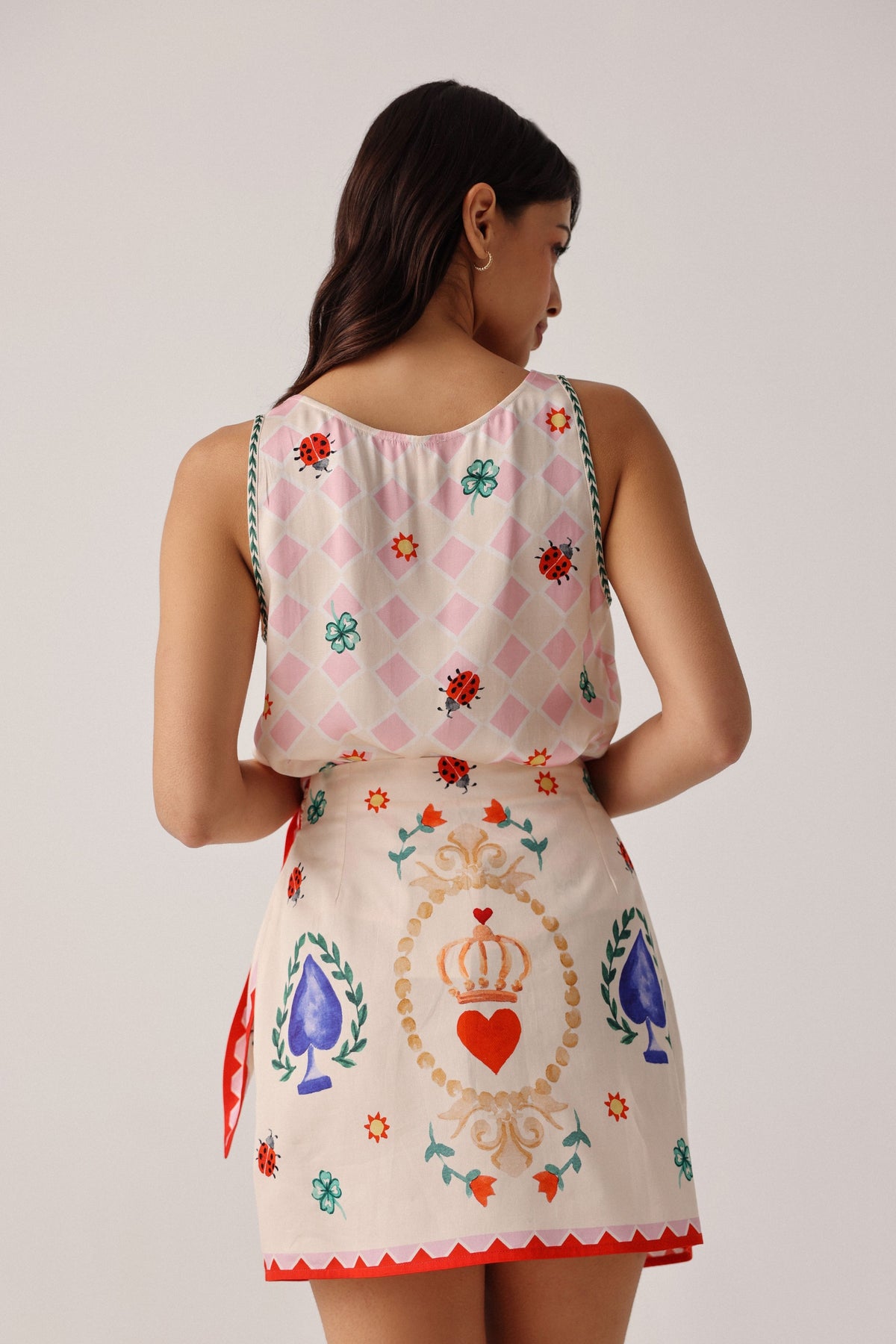 Tarot Wrap Round Skirt