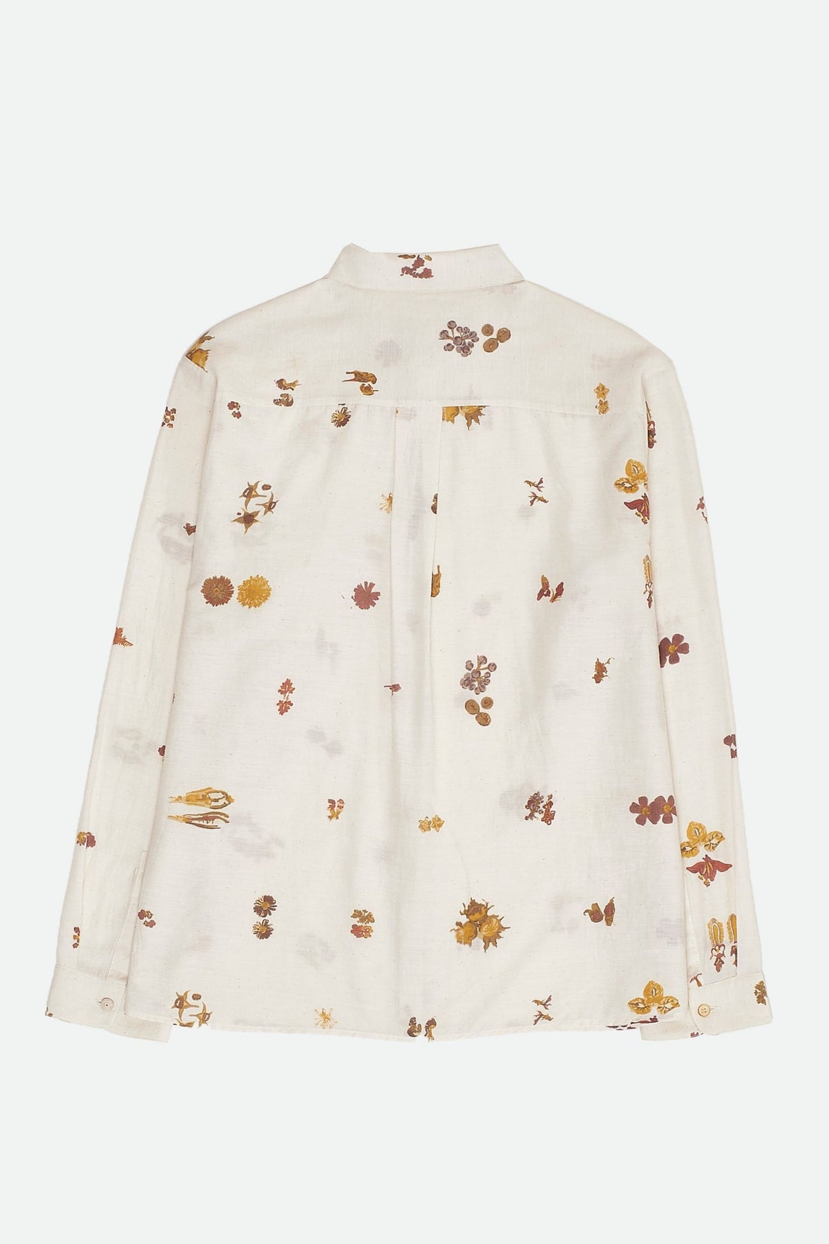 Ecru Screen Printed Unisex Shirt