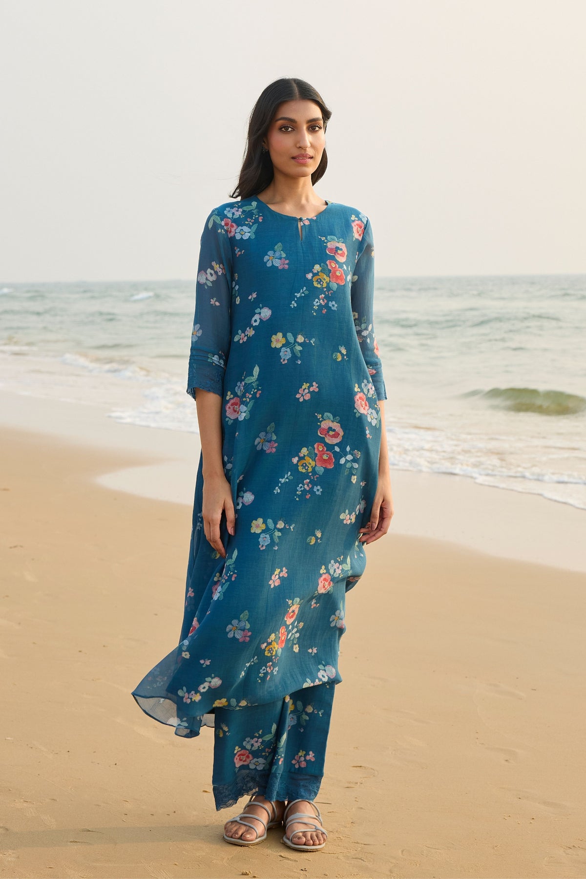 Floral Kurta Set