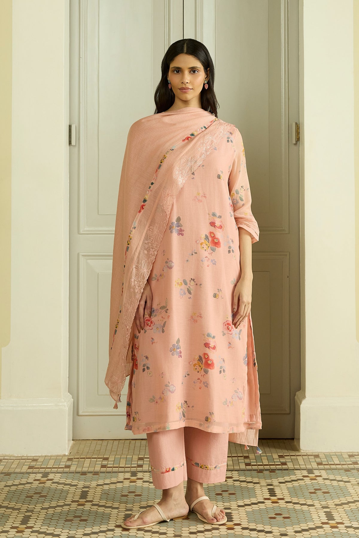 Blossom Floral Kurta Set