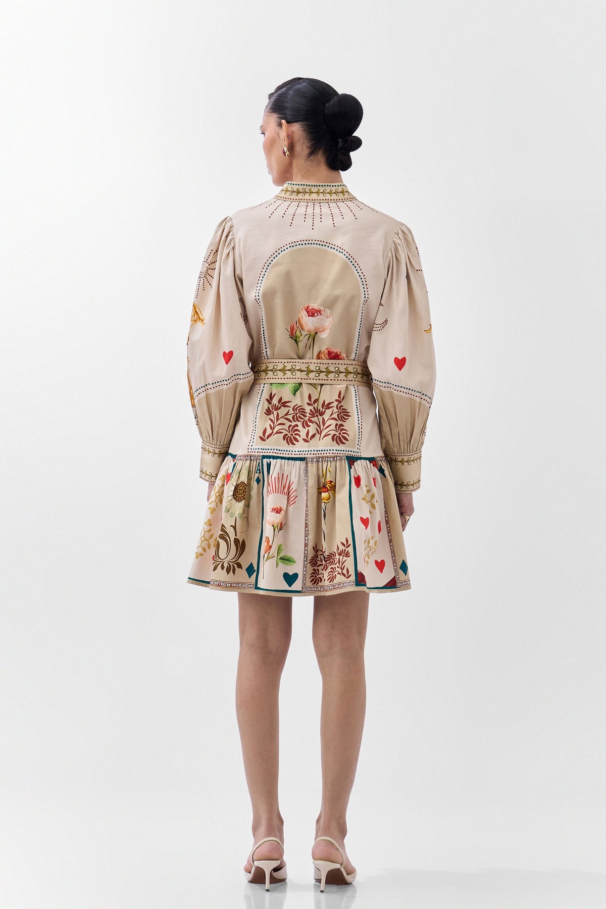 Celia Mini Postcards Petals Dress