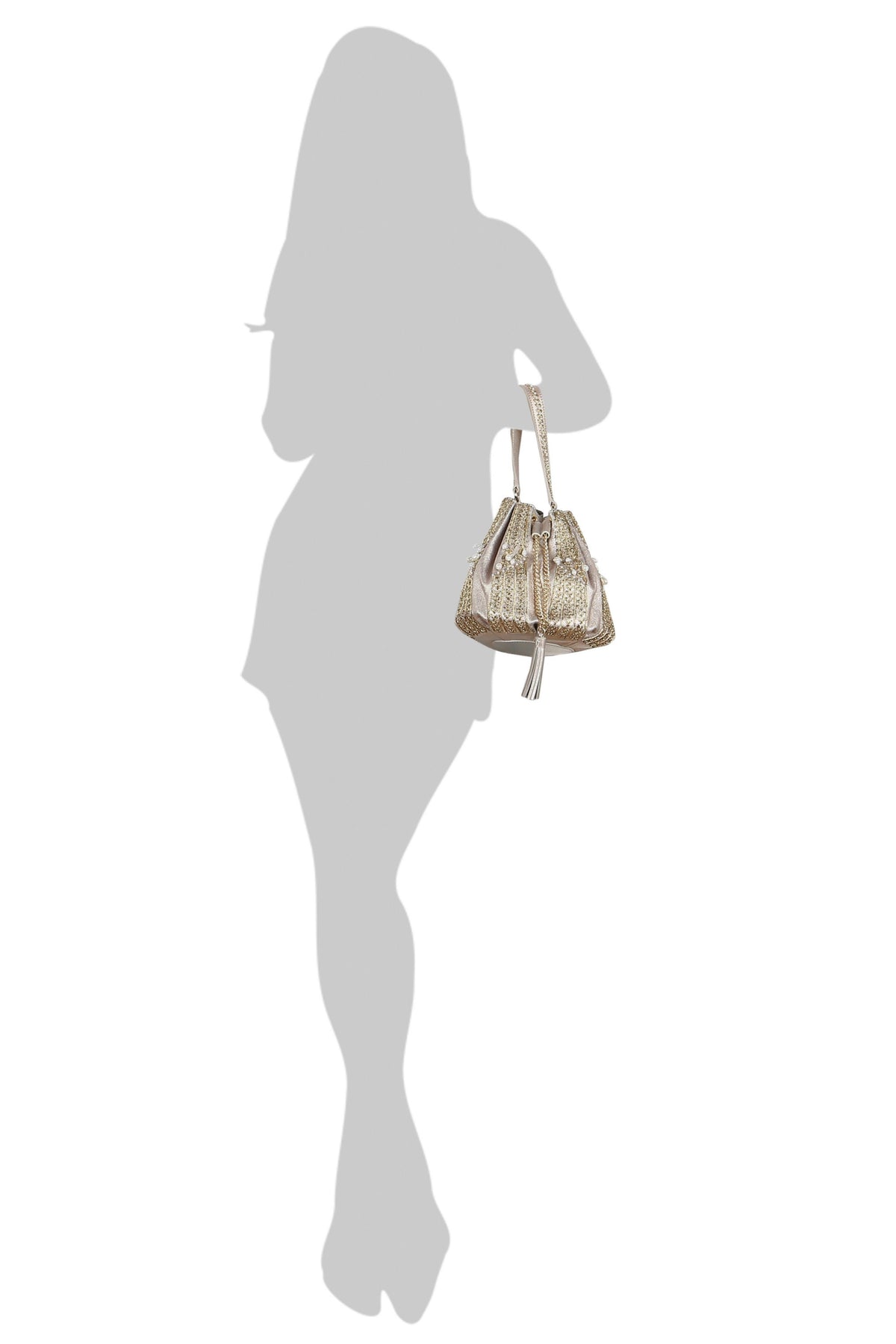 Naaz Embroidered Potli Bag